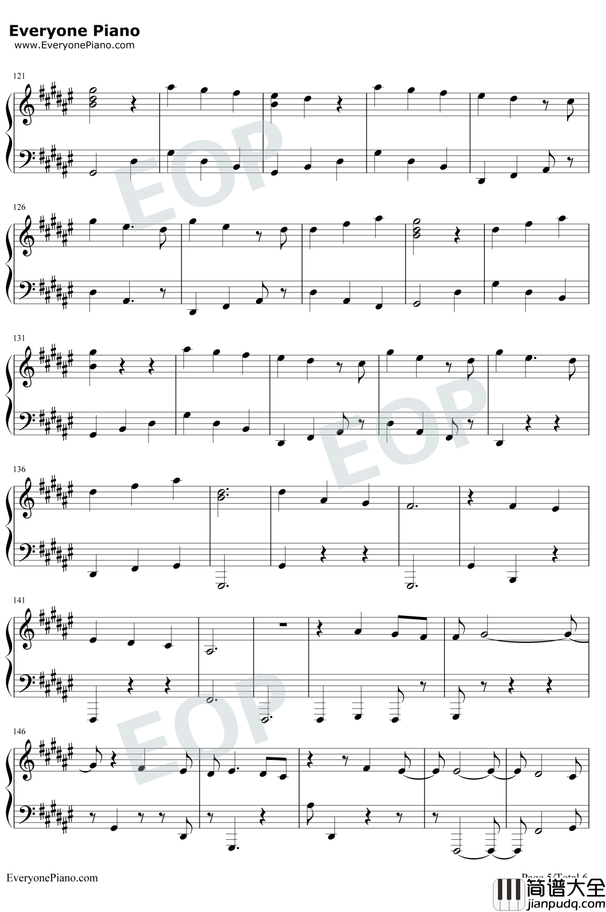 Call_Out_My_Name钢琴谱_The_Weeknd