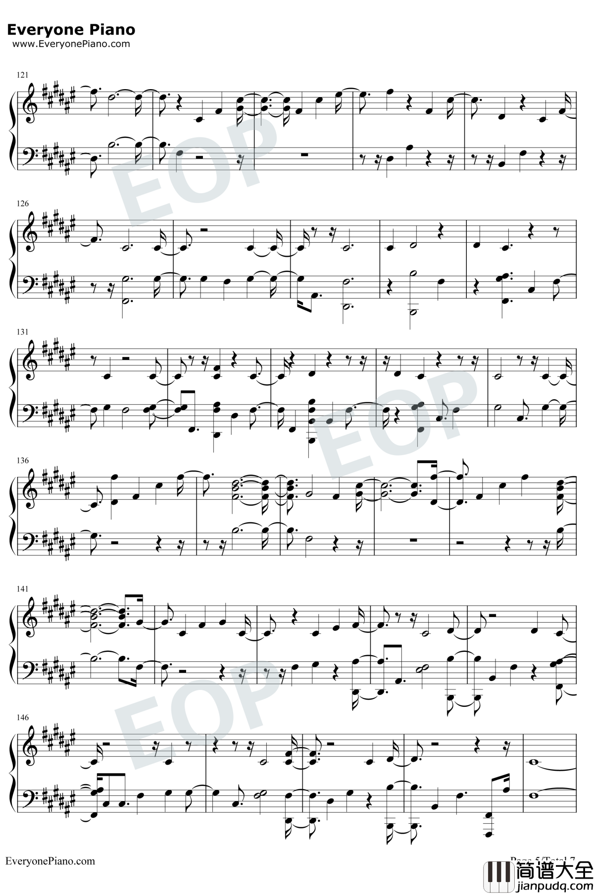 Back_to_You钢琴谱_Selena_Gomez