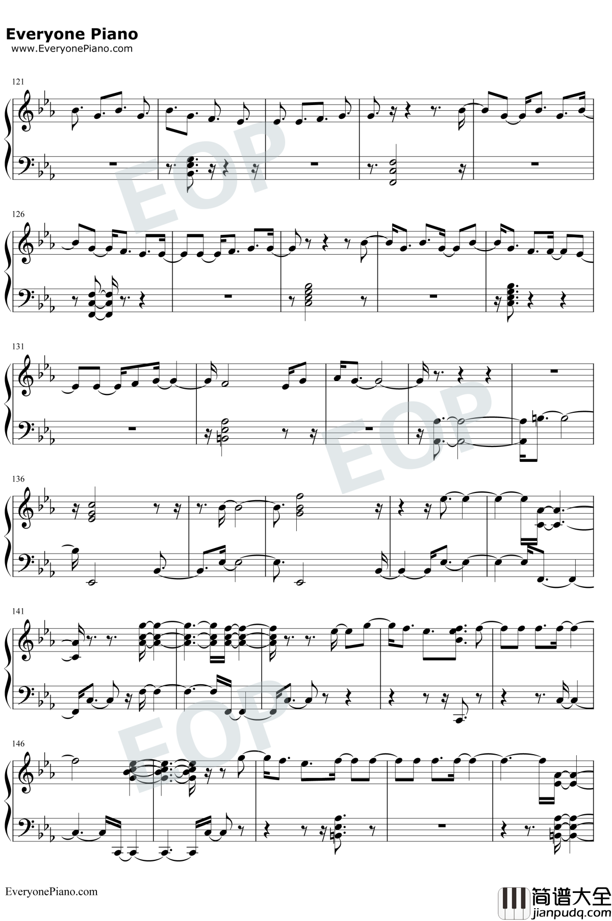 Why钢琴谱_Shawn_Mendes