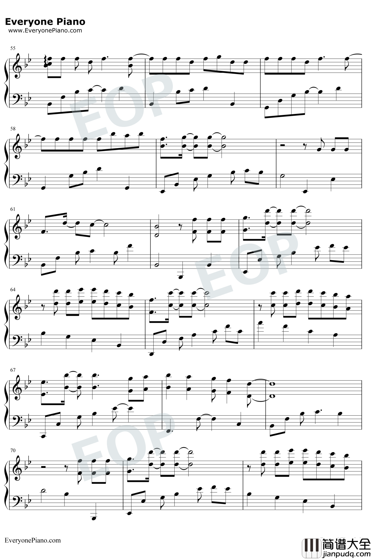 摩天轮的眼泪钢琴谱_创造101金志文