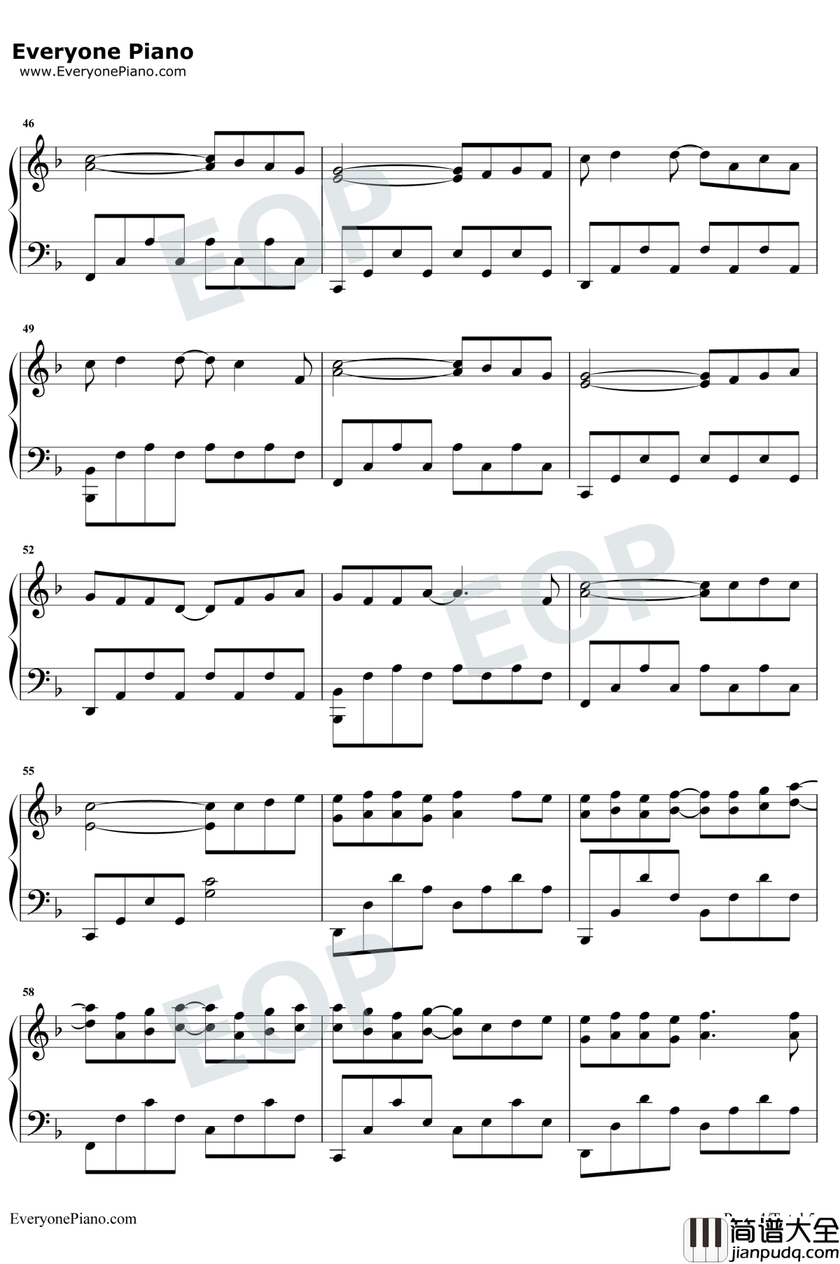 孩子钢琴谱_华晨宇_唱哭无数人的歌曲