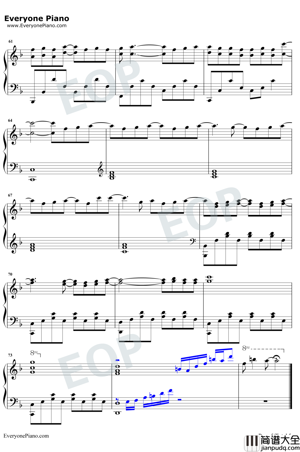 孩子钢琴谱_华晨宇_唱哭无数人的歌曲