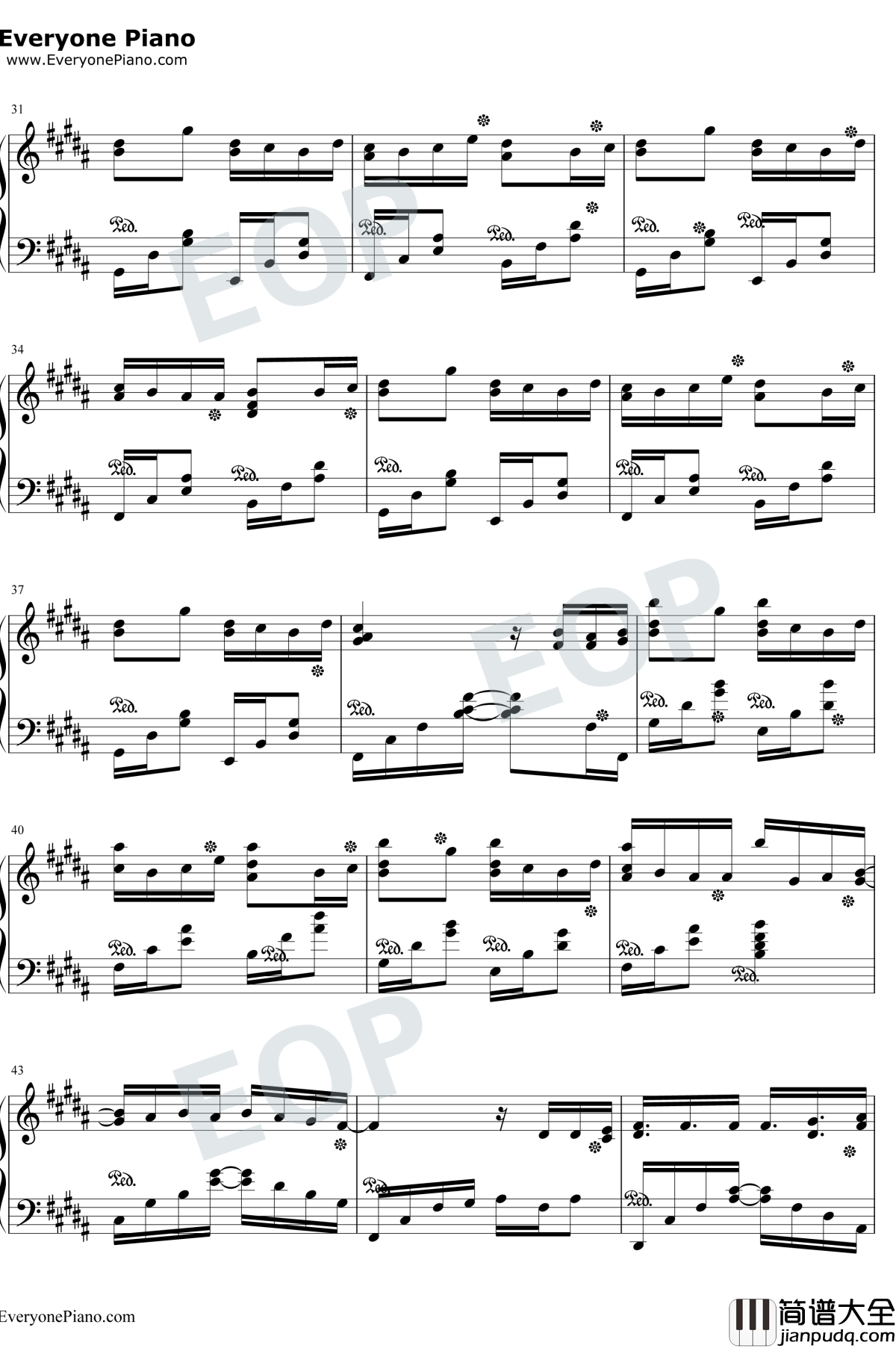 桜色桜风钢琴谱_长野博