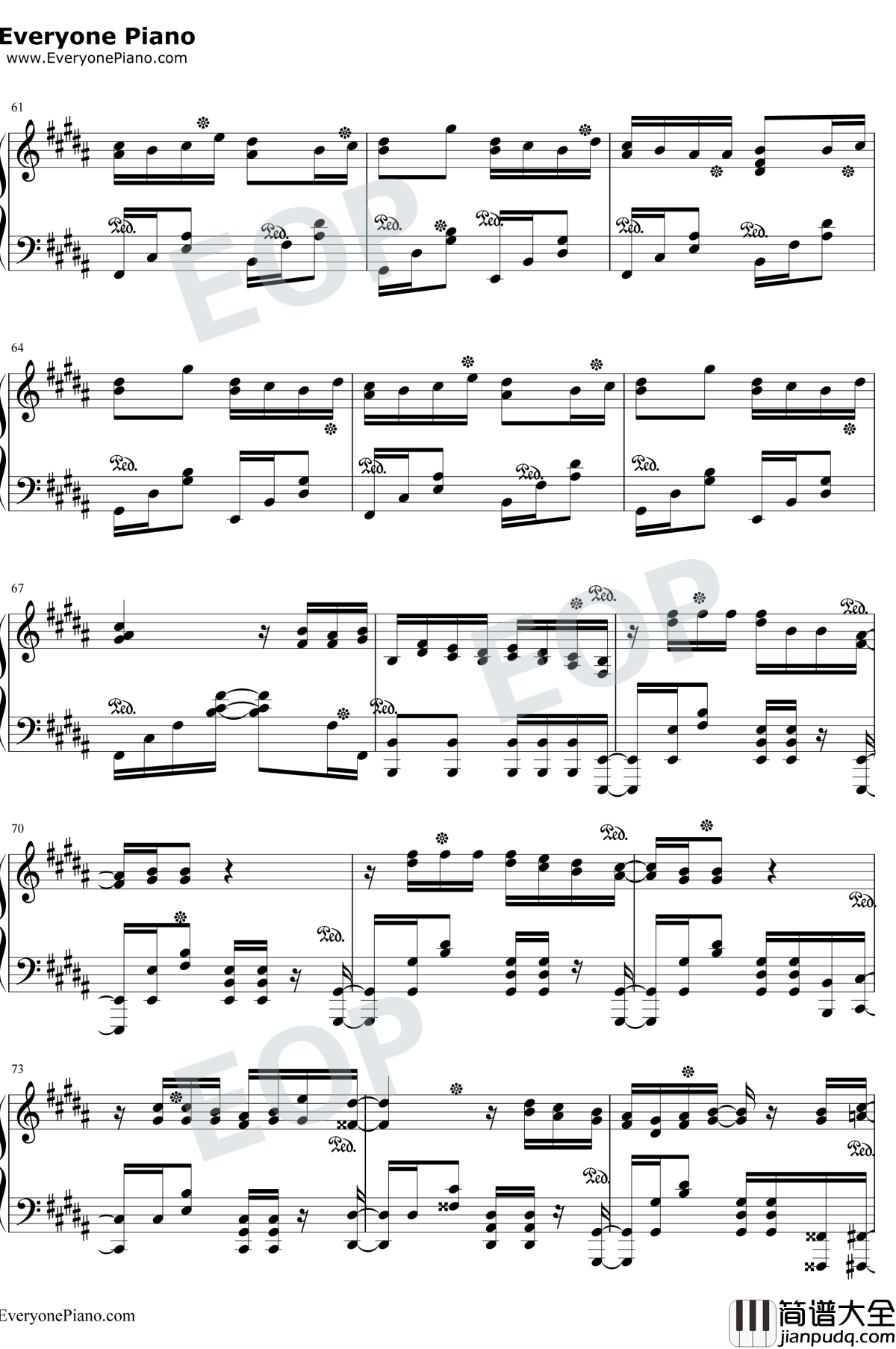 桜色桜风钢琴谱_长野博