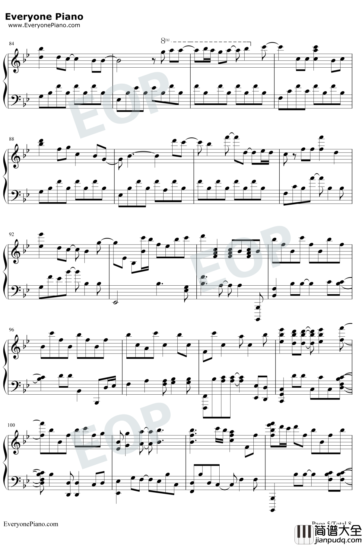 A_Million_Dreams钢琴谱_PasekandPaul_好听版