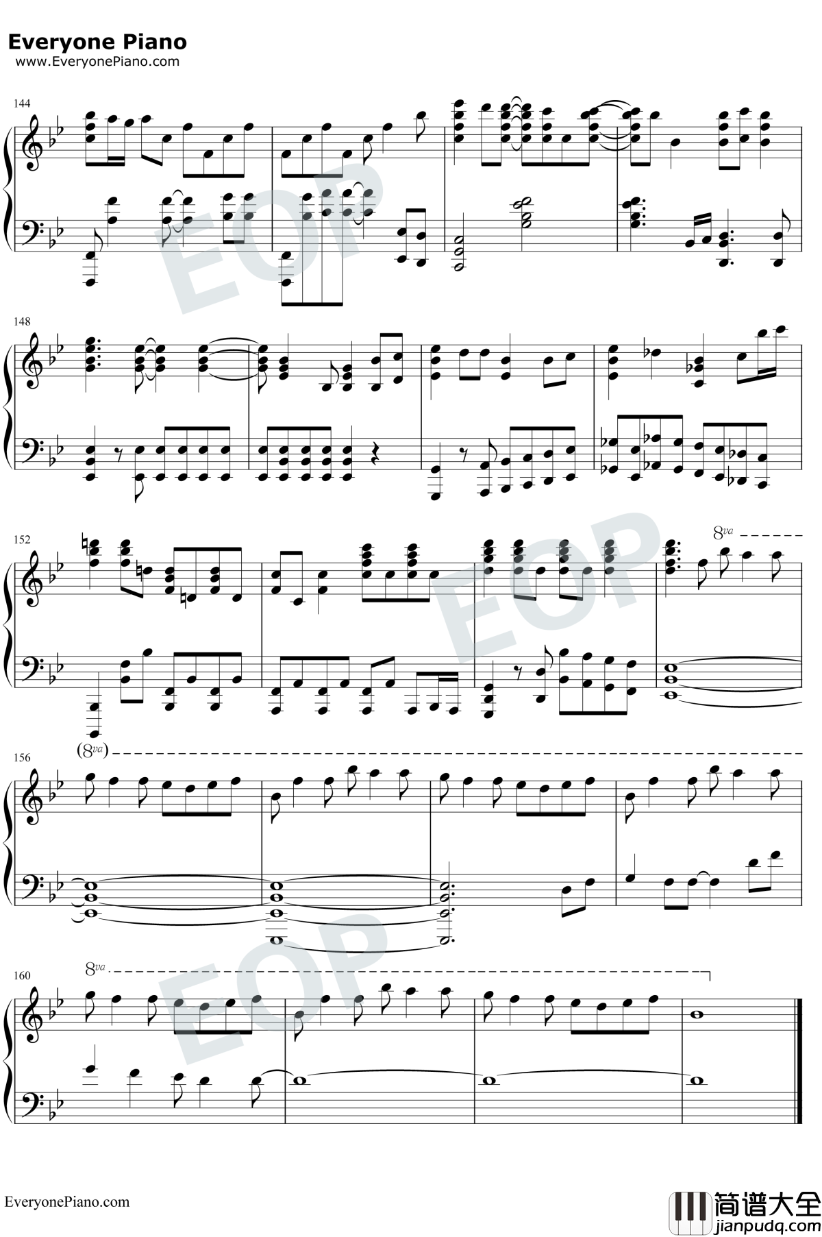 A_Million_Dreams钢琴谱_PasekandPaul_好听版