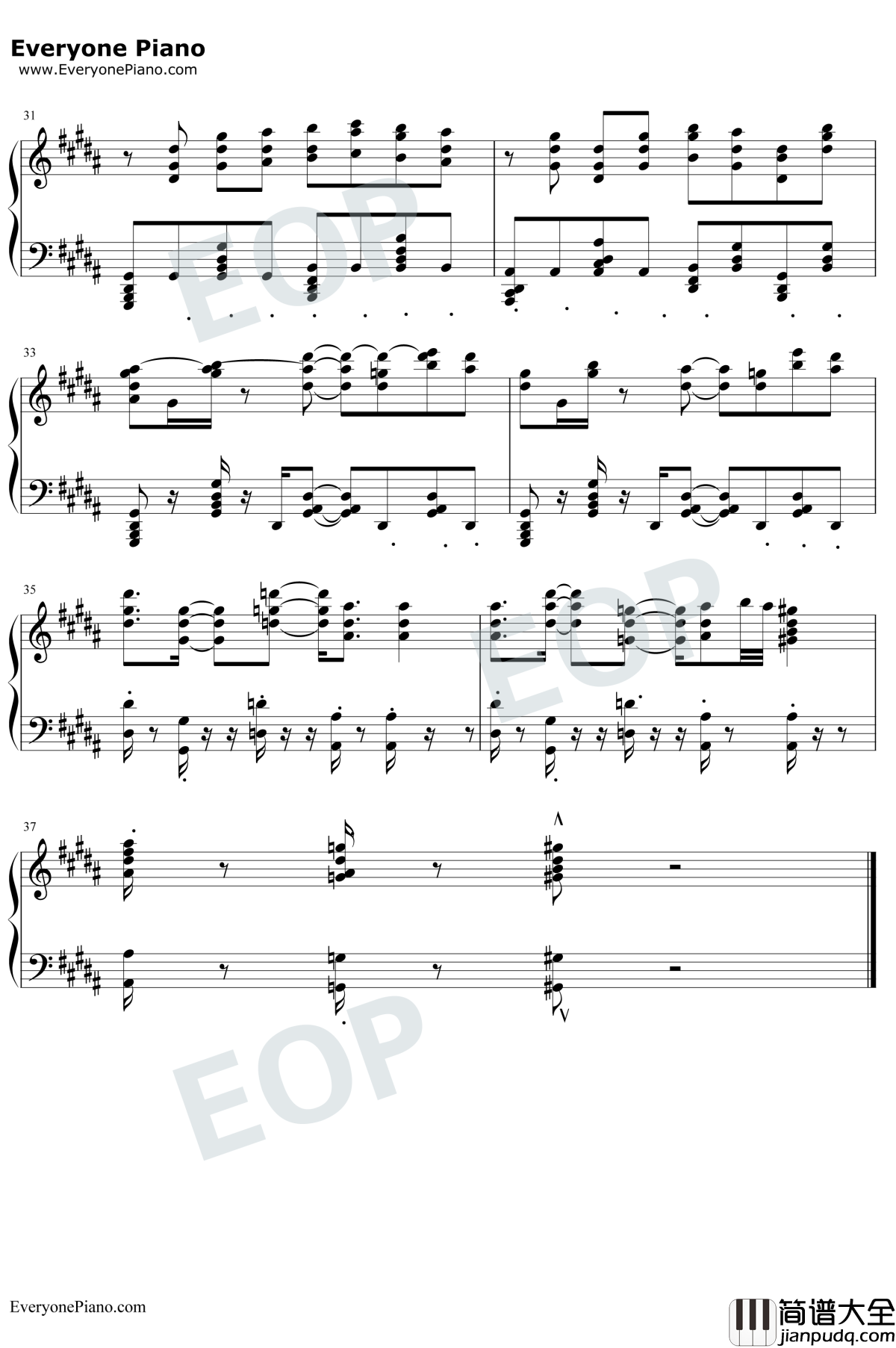 VORACITY钢琴谱_MYTH_&_ROID