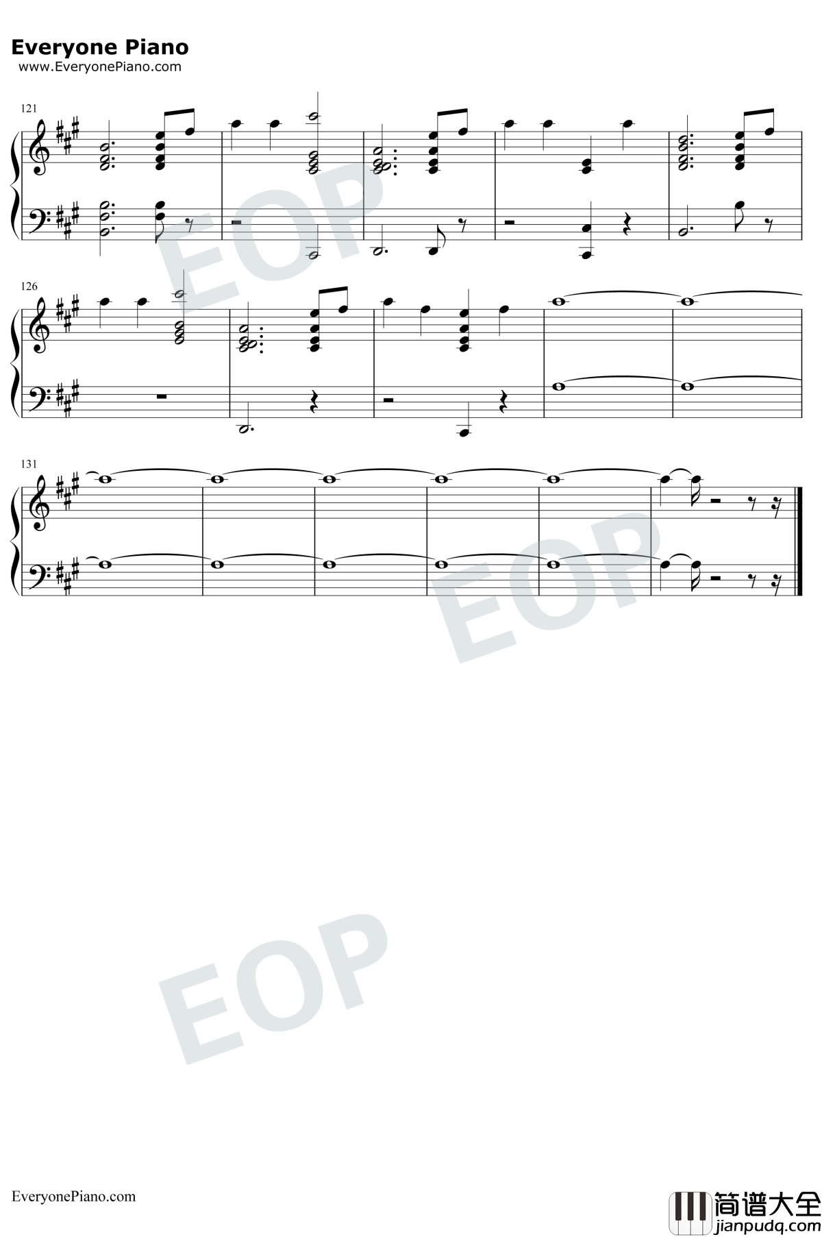 Let_Me钢琴谱_Zayn