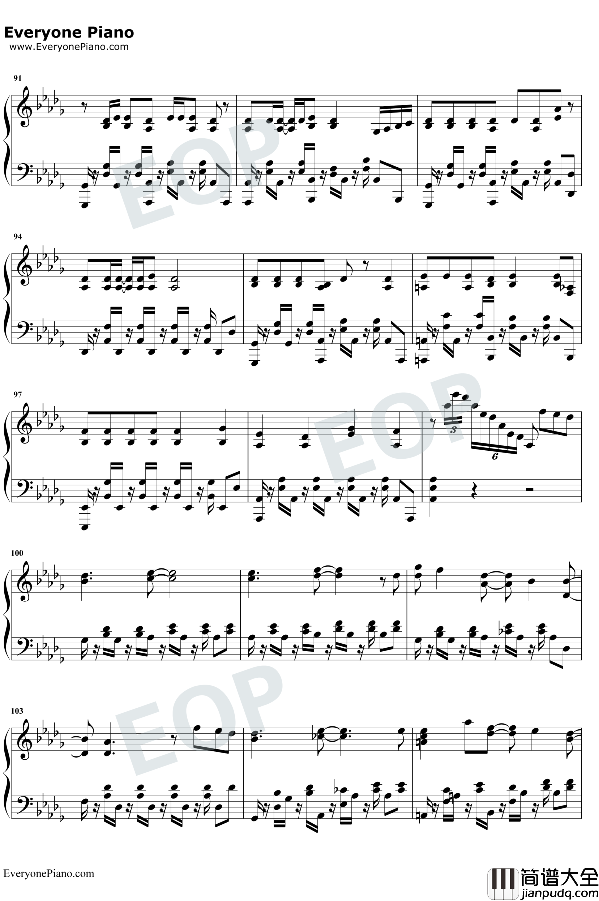 Grand_Blue钢琴谱_湘南乃风