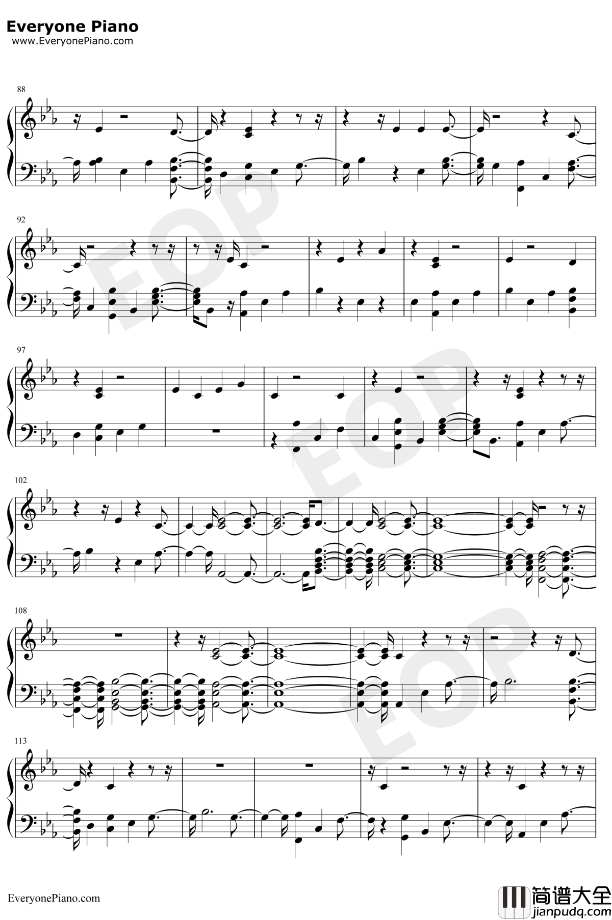 We_Could_Go_Back钢琴谱_Jonas_Blue