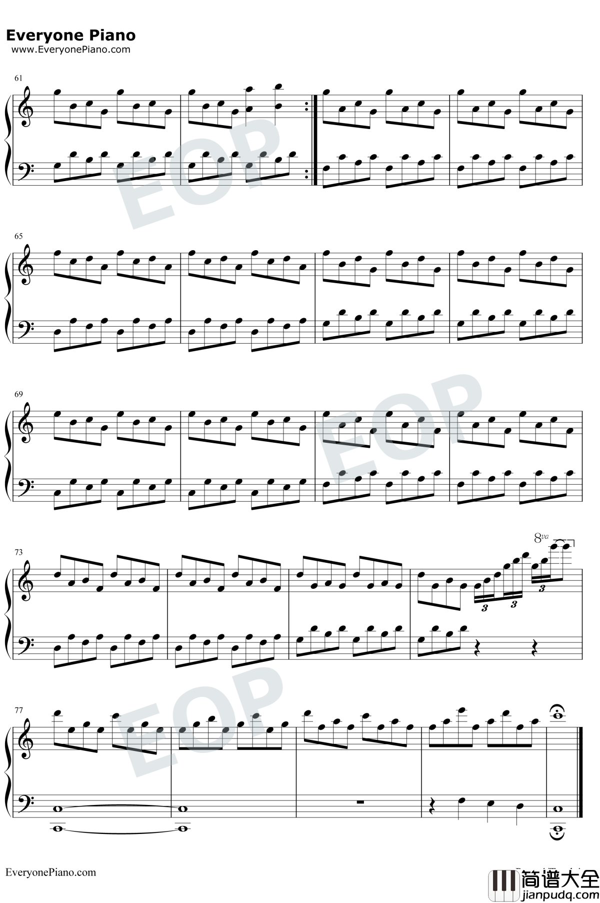 Felicity钢琴谱_Isaac_Shepard