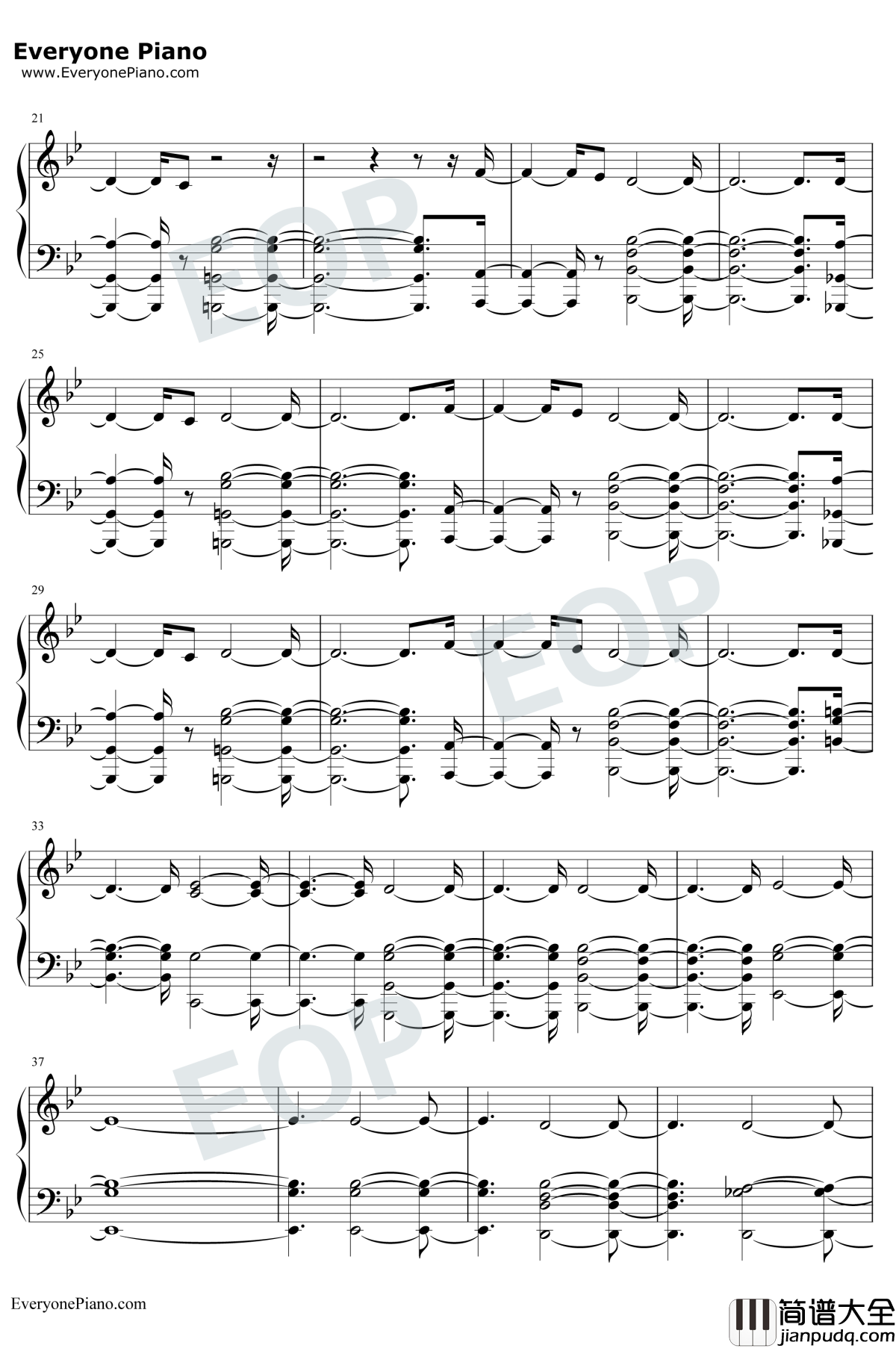 The_Thrill_of_It_All钢琴谱_Sam_Smith