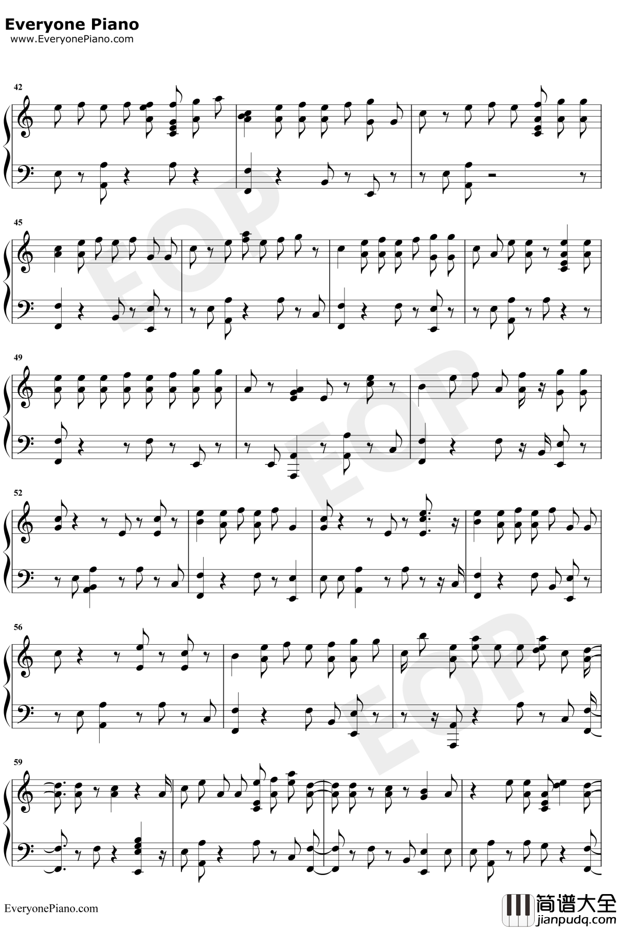 Wanted_You钢琴谱_Nav_/_Lil_Uzi_Vert