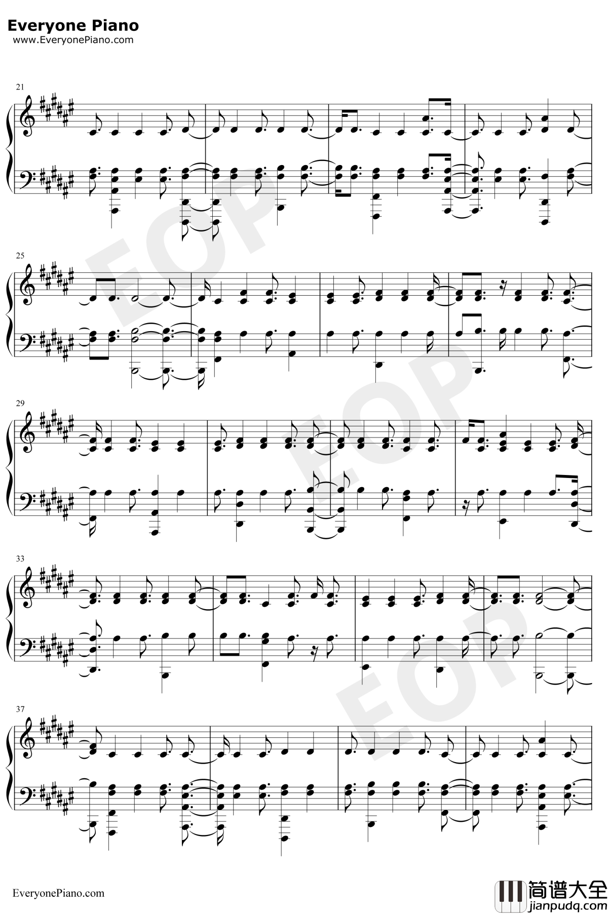 Naked钢琴谱_James_Arthur