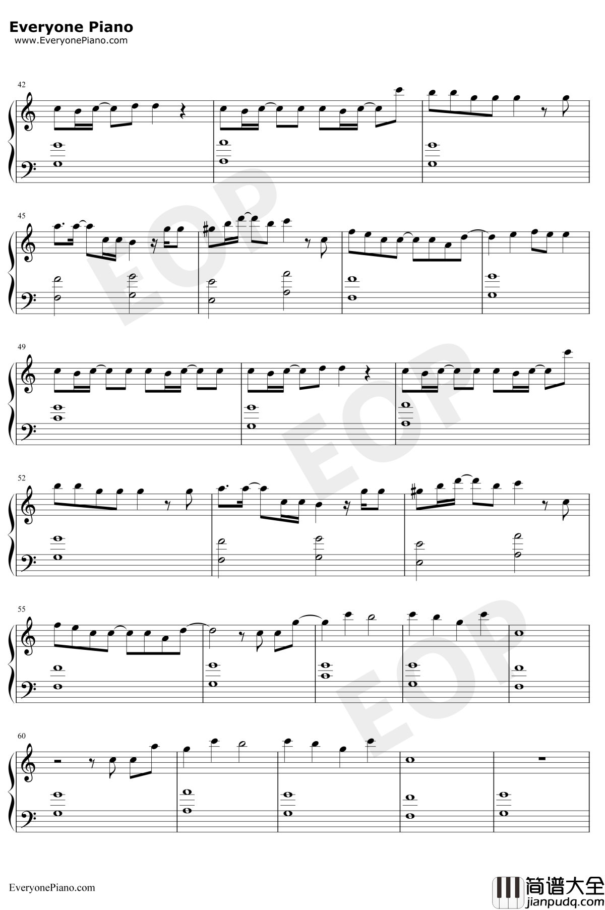 シンクロニシティ钢琴谱_乃木坂46