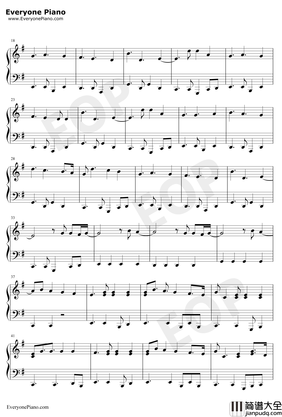 Thunderclouds钢琴谱_LSD_三星GalaxyNote9主题曲