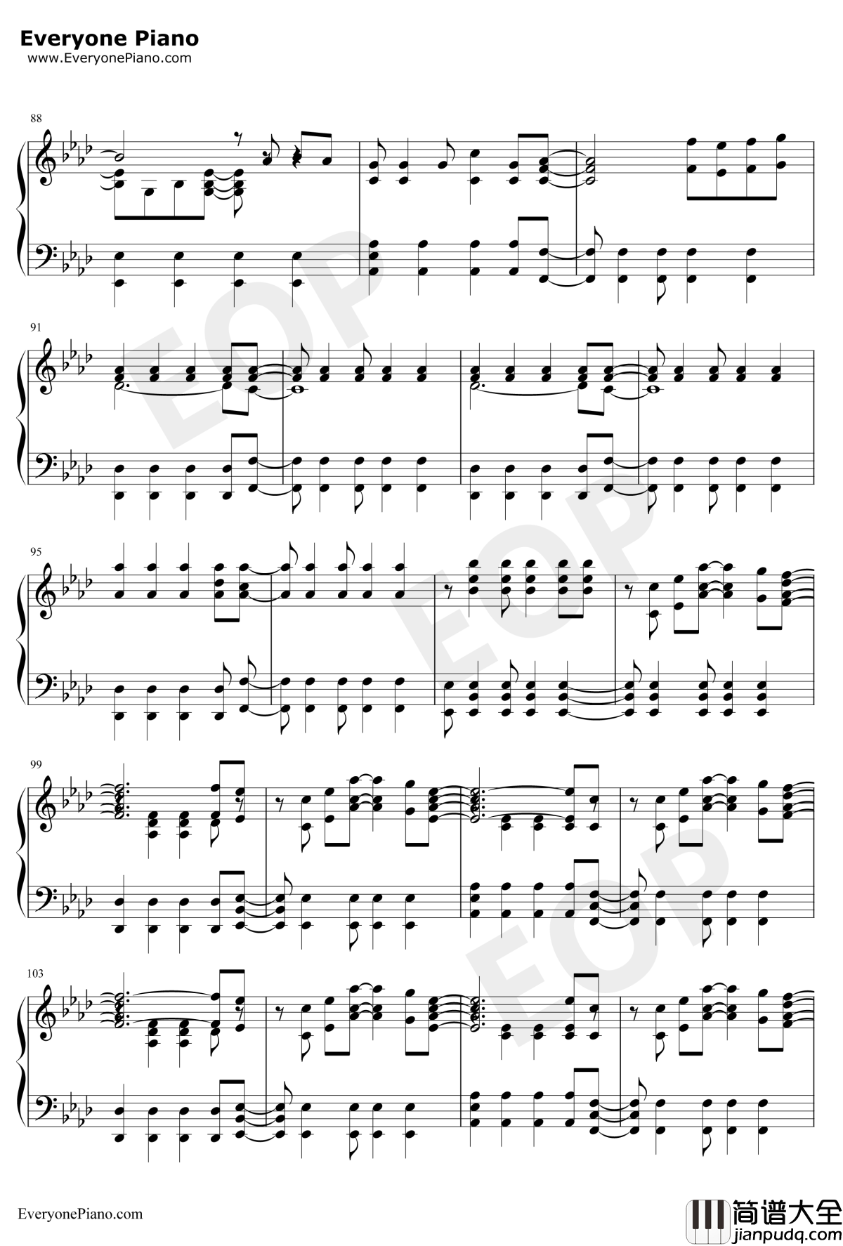 VivalaVida钢琴谱_ColdPlay_ColdPlay