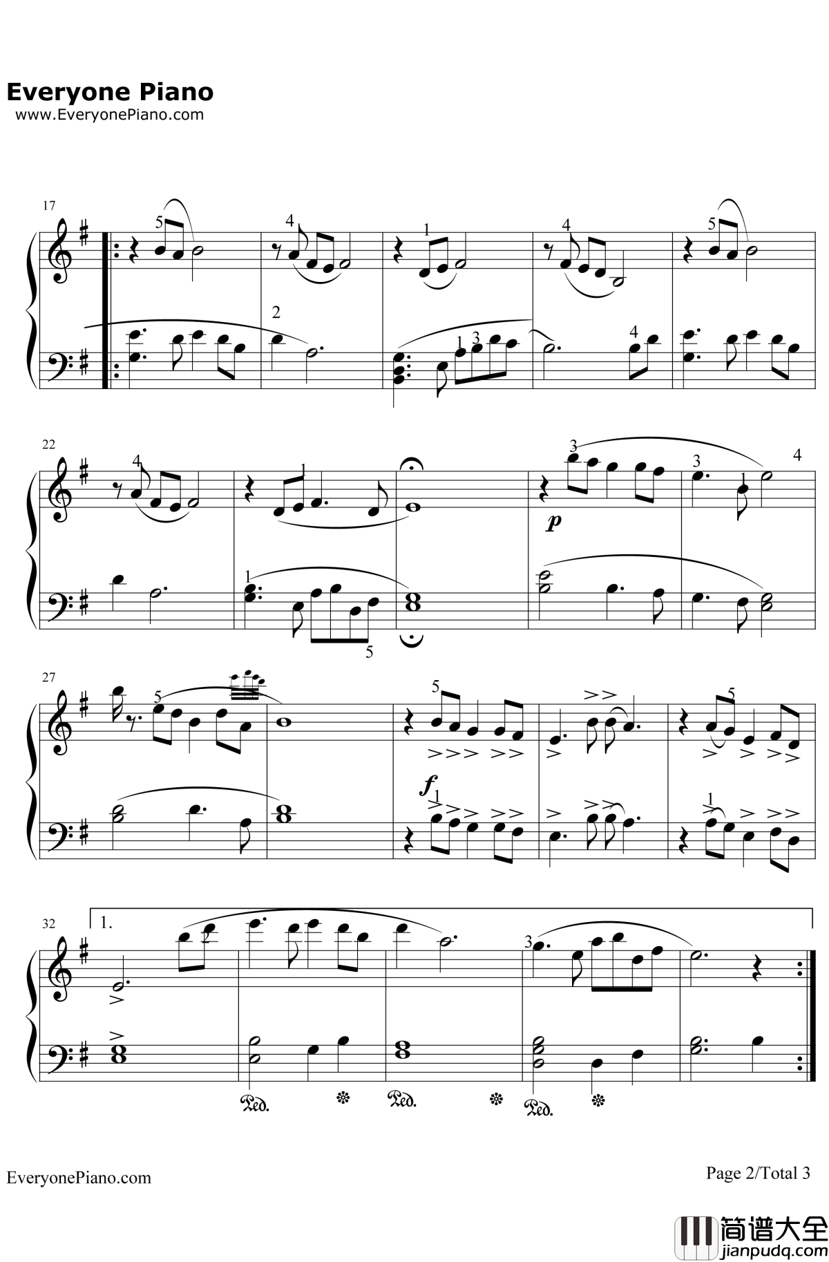 铁血丹心简单版钢琴谱_甄妮__射雕英雄传_主题曲