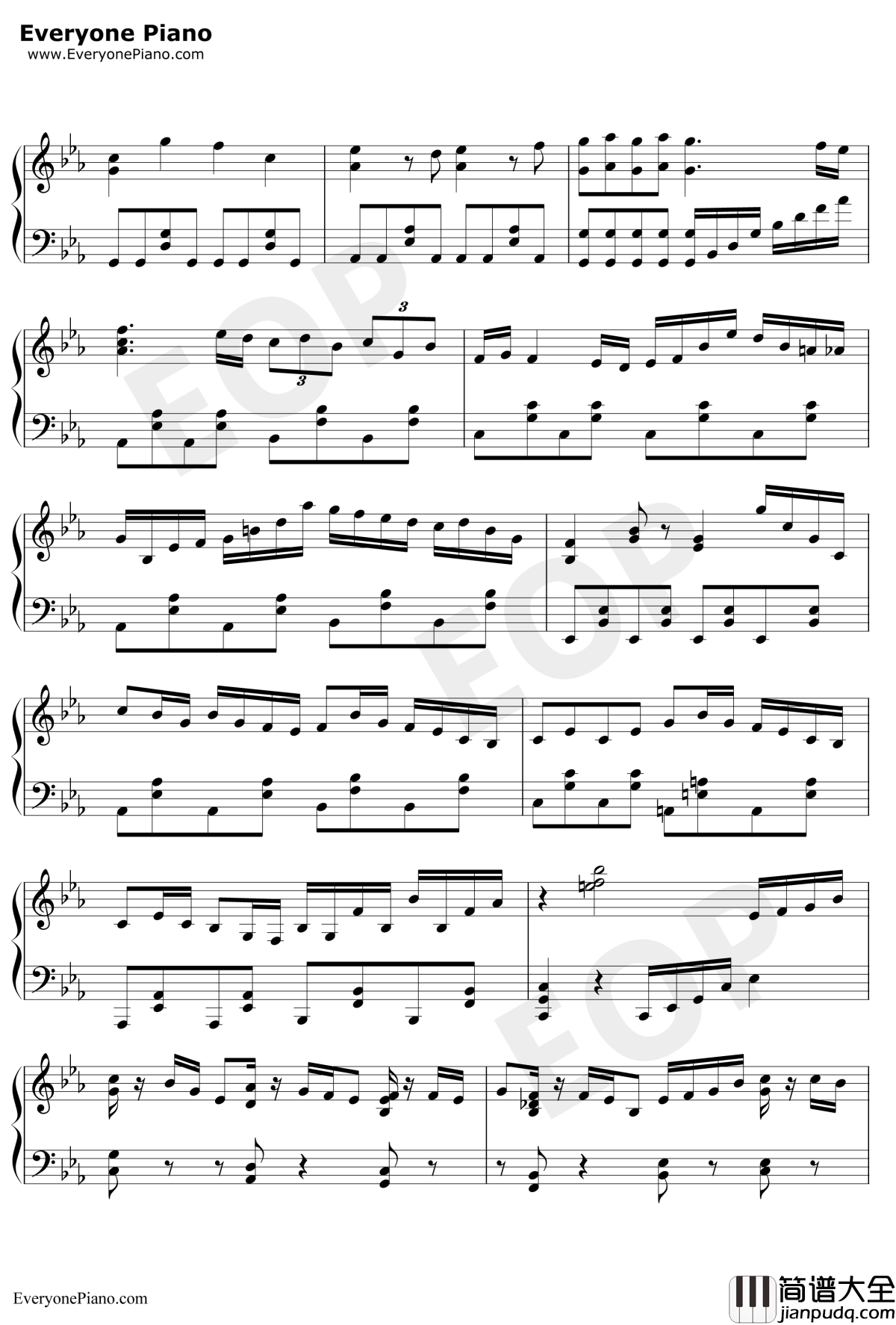 インビジブル钢琴谱_GUMI&镜音リン