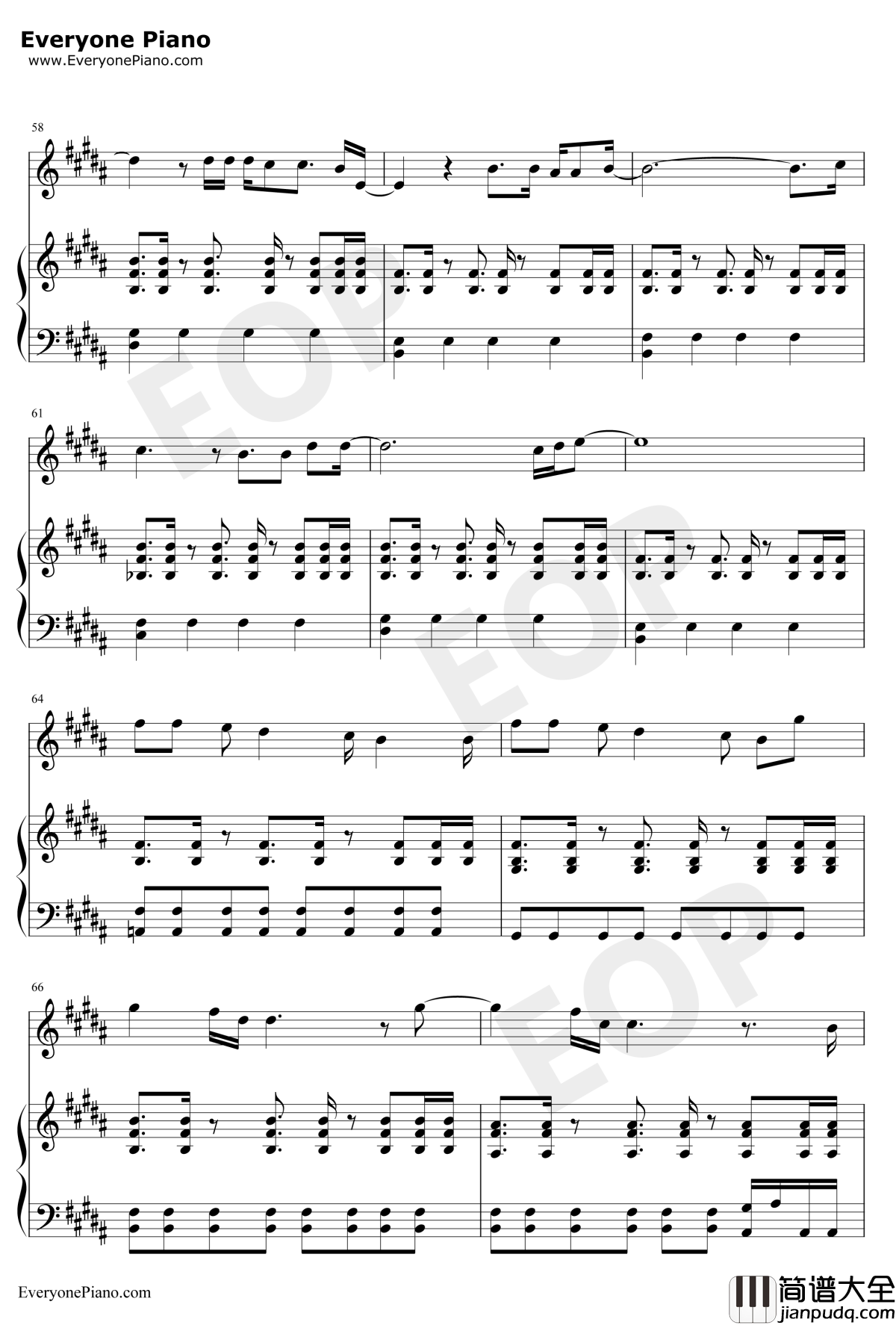 You_Will_Be_Found钢琴谱_Benj_Pasek_亲爱的埃文汉森OST