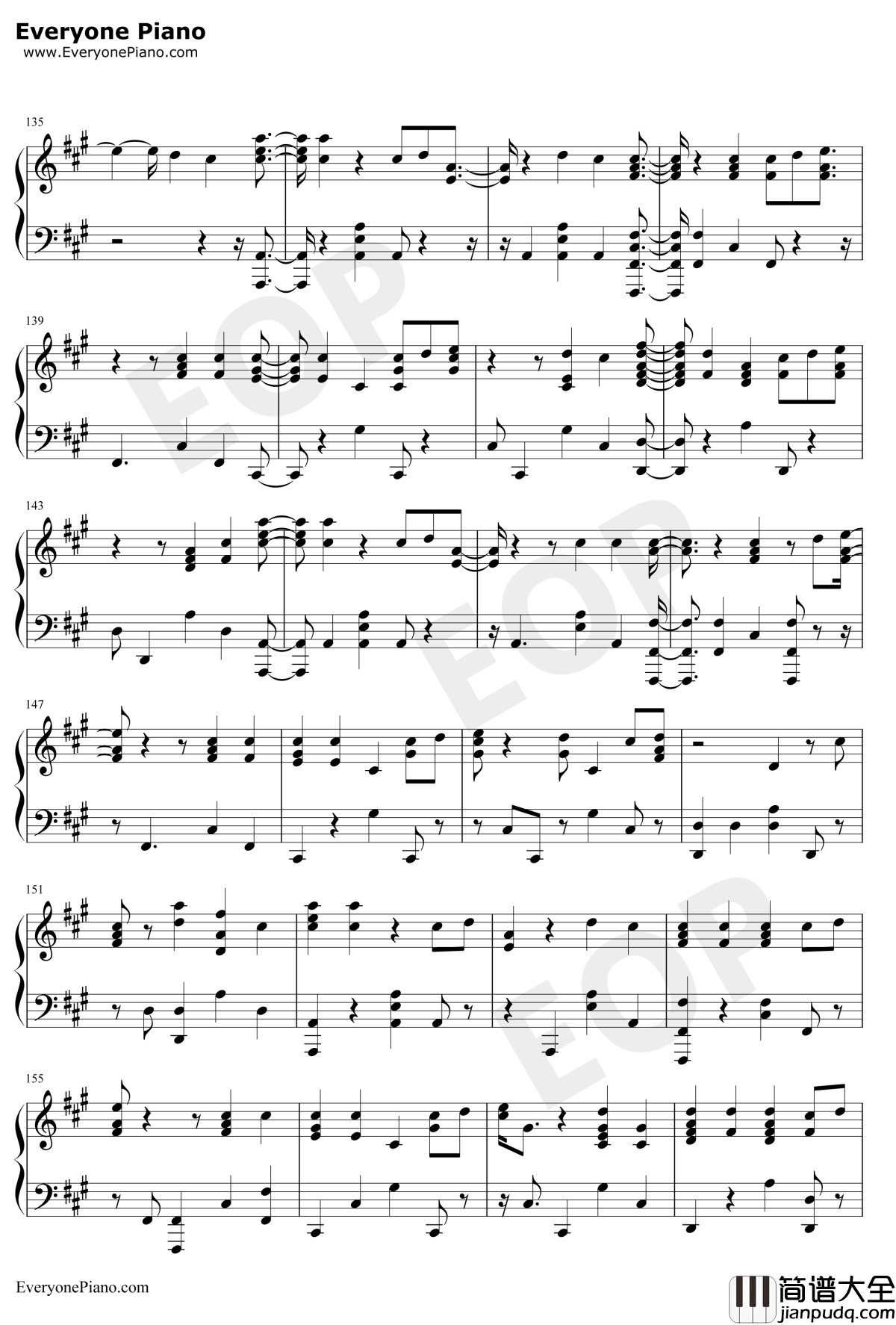 I'm_Still_Here钢琴谱_Sia