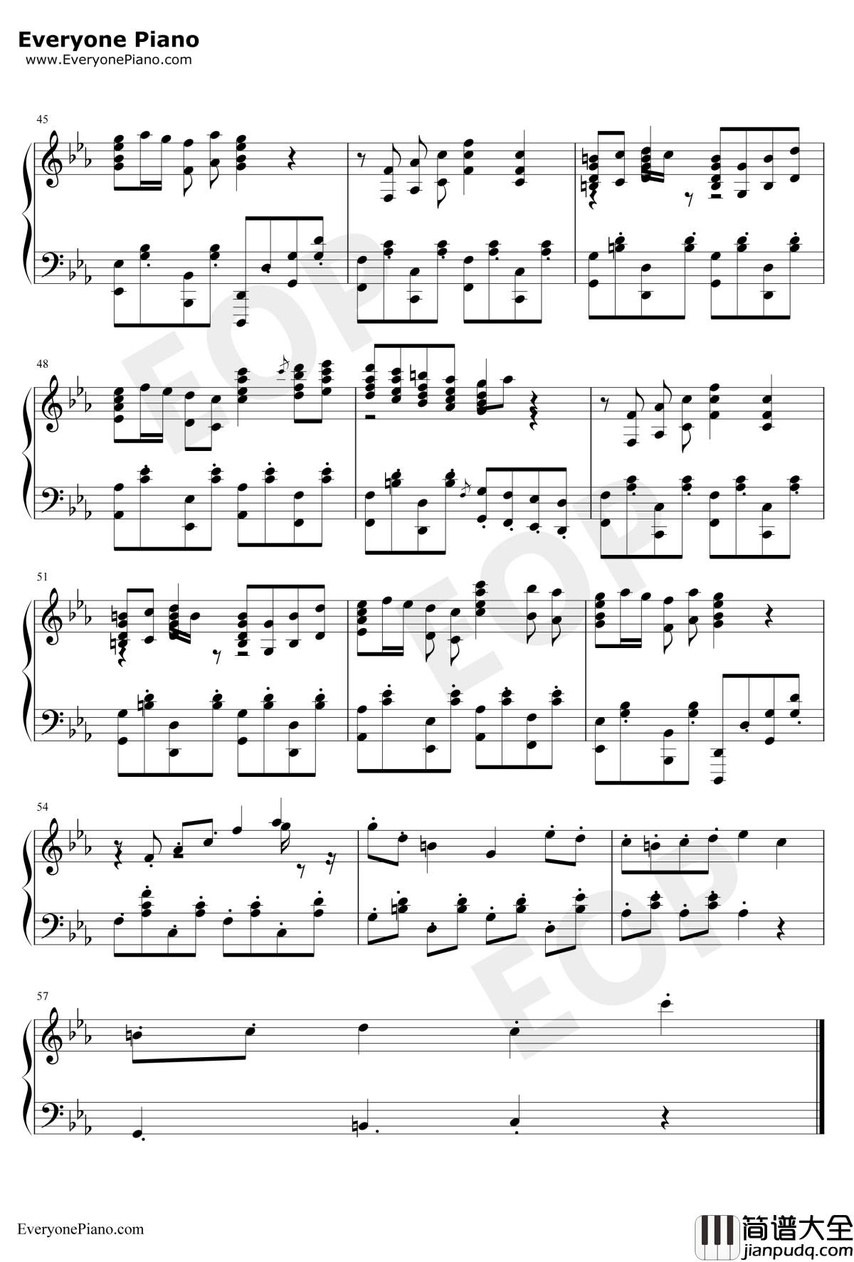 Nyeh_Heh_Heh钢琴谱_Toby_Fox