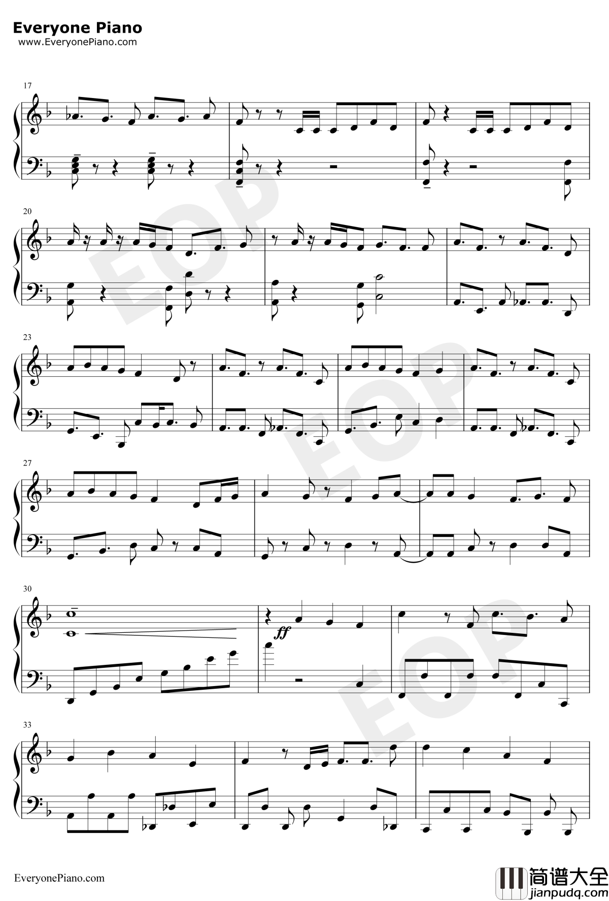 ぼなぺてぃーと♡S钢琴谱_和氣あず未/鬼頭明里/春野杏