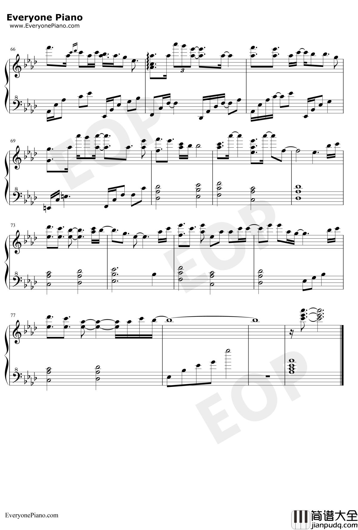 Hold_On_a_Little_Longer钢琴谱_Xeuphoria