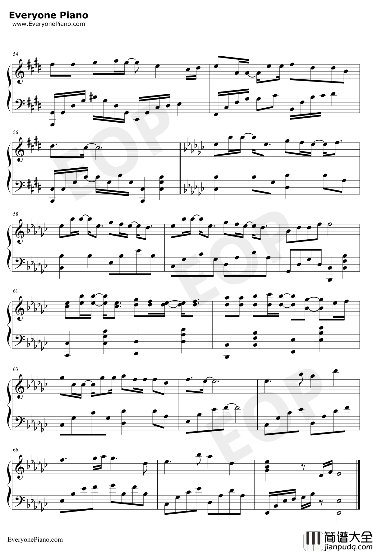 忘尘如羡钢琴谱_Assen捷/老虎欧巴_魔道祖师同人曲