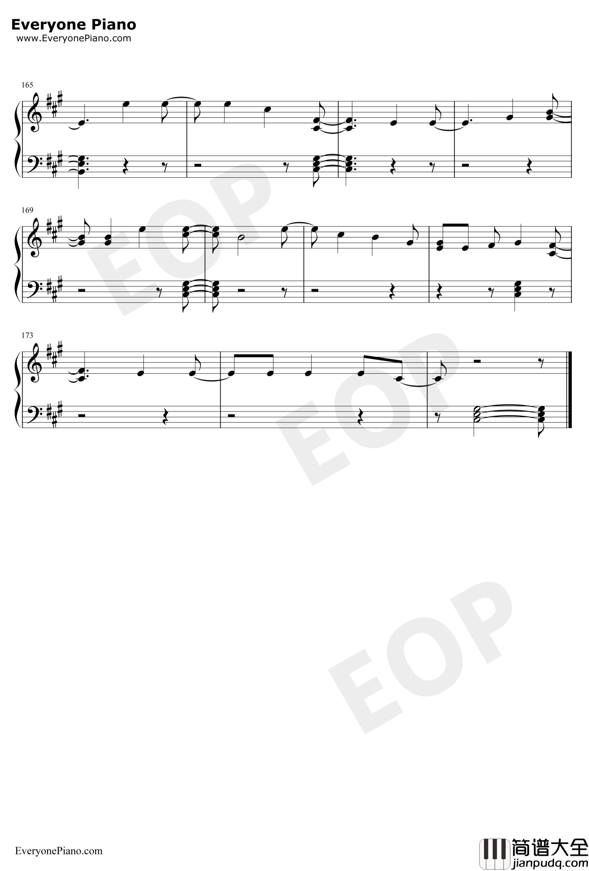 Look_What_I_Found钢琴谱_Lady_Gaga