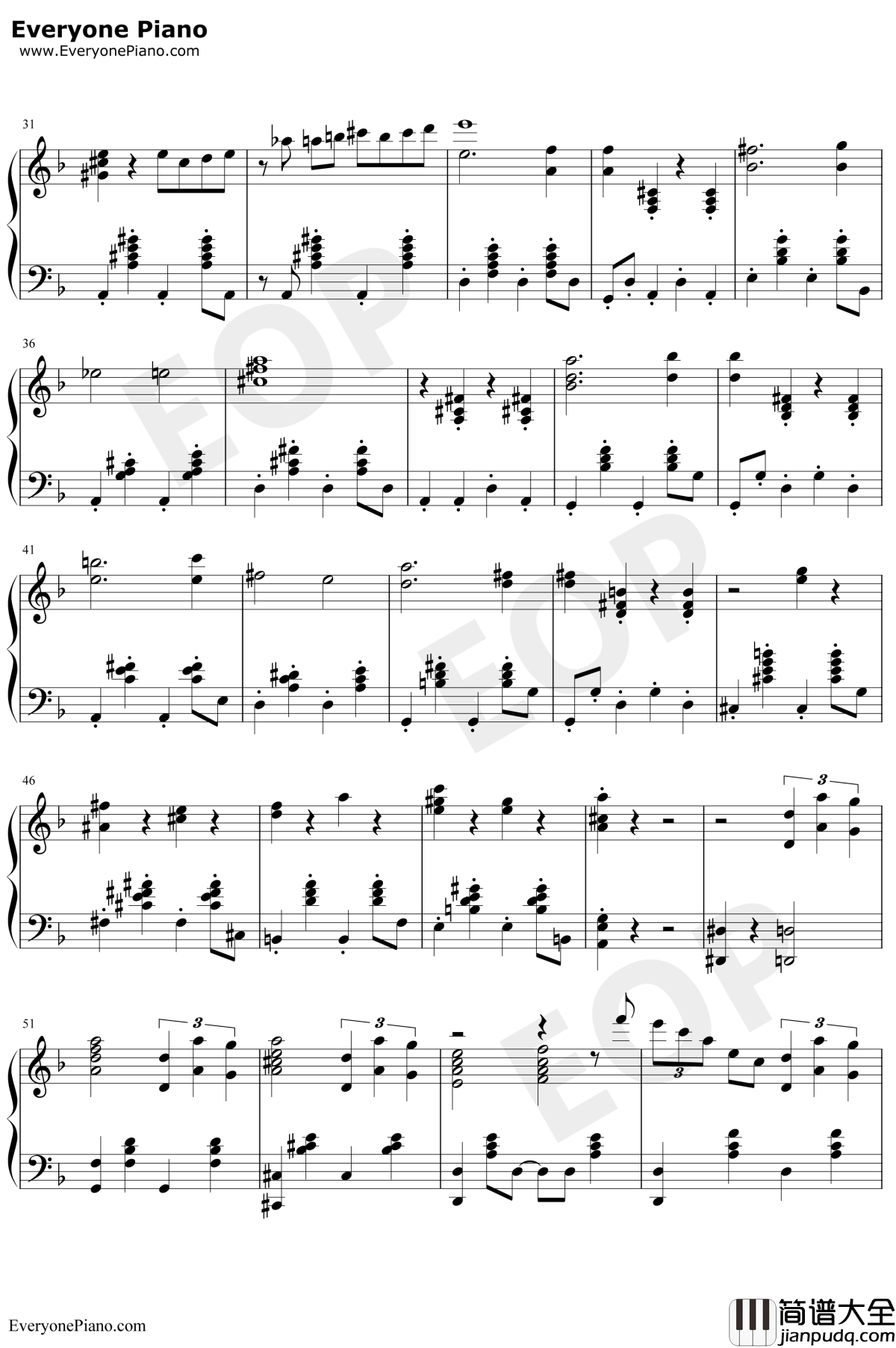 不可思議のカルテ钢琴谱_瀬戸麻沙美/東山奈央/種崎敦美/内田真礼/久保ユリカ/水瀬いのり4