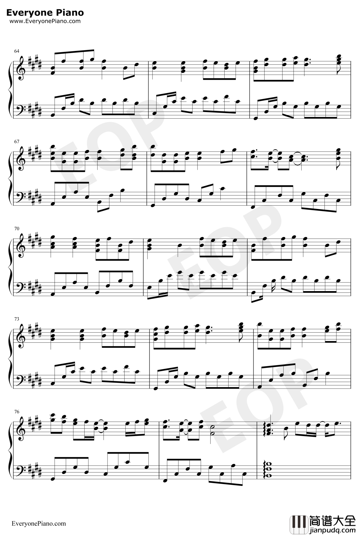 你曾是少年钢琴谱_S.H.E_少年班主题曲