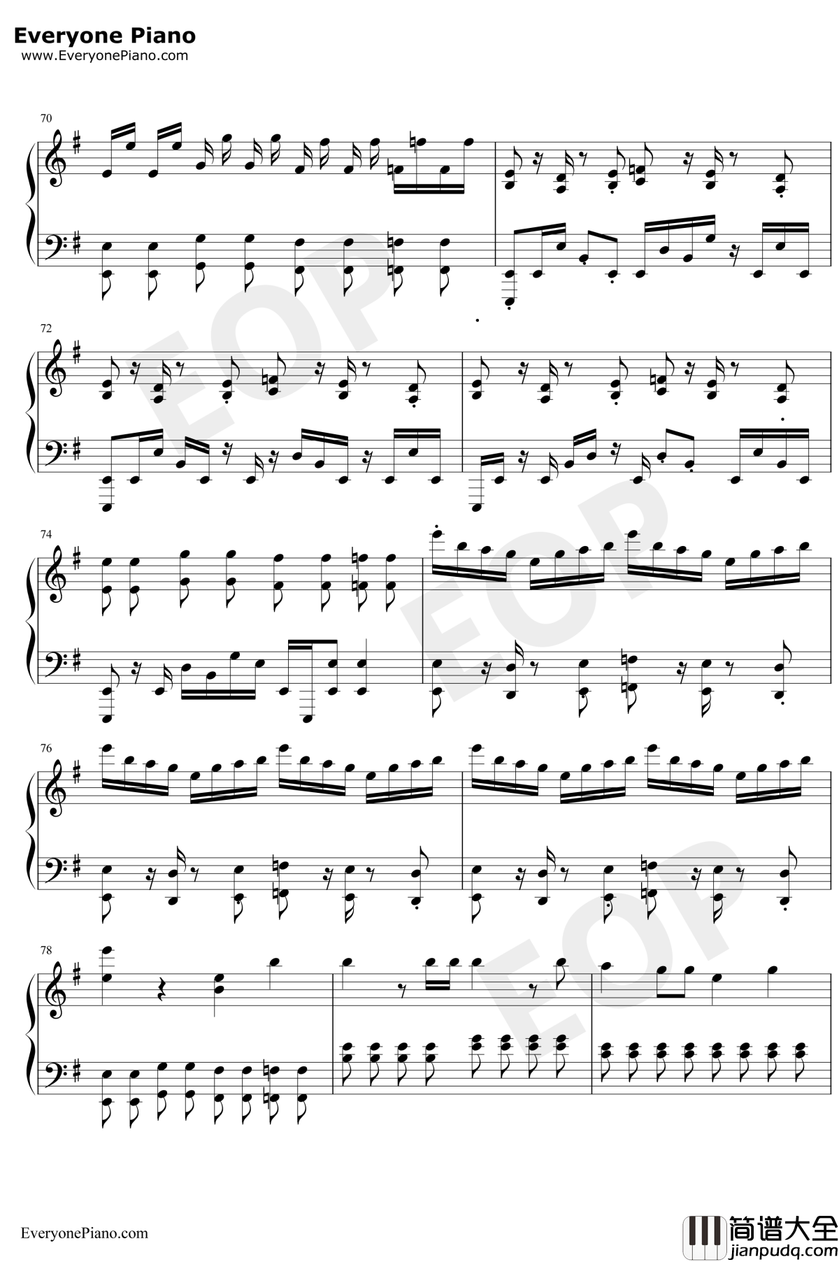 ワンルームシュガーライフ钢琴谱_ナナヲアカリ_幸福甜蜜生活OP