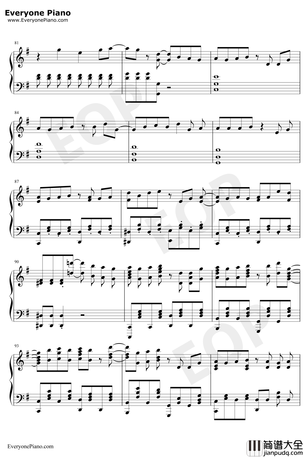 ワンルームシュガーライフ钢琴谱_ナナヲアカリ_幸福甜蜜生活OP