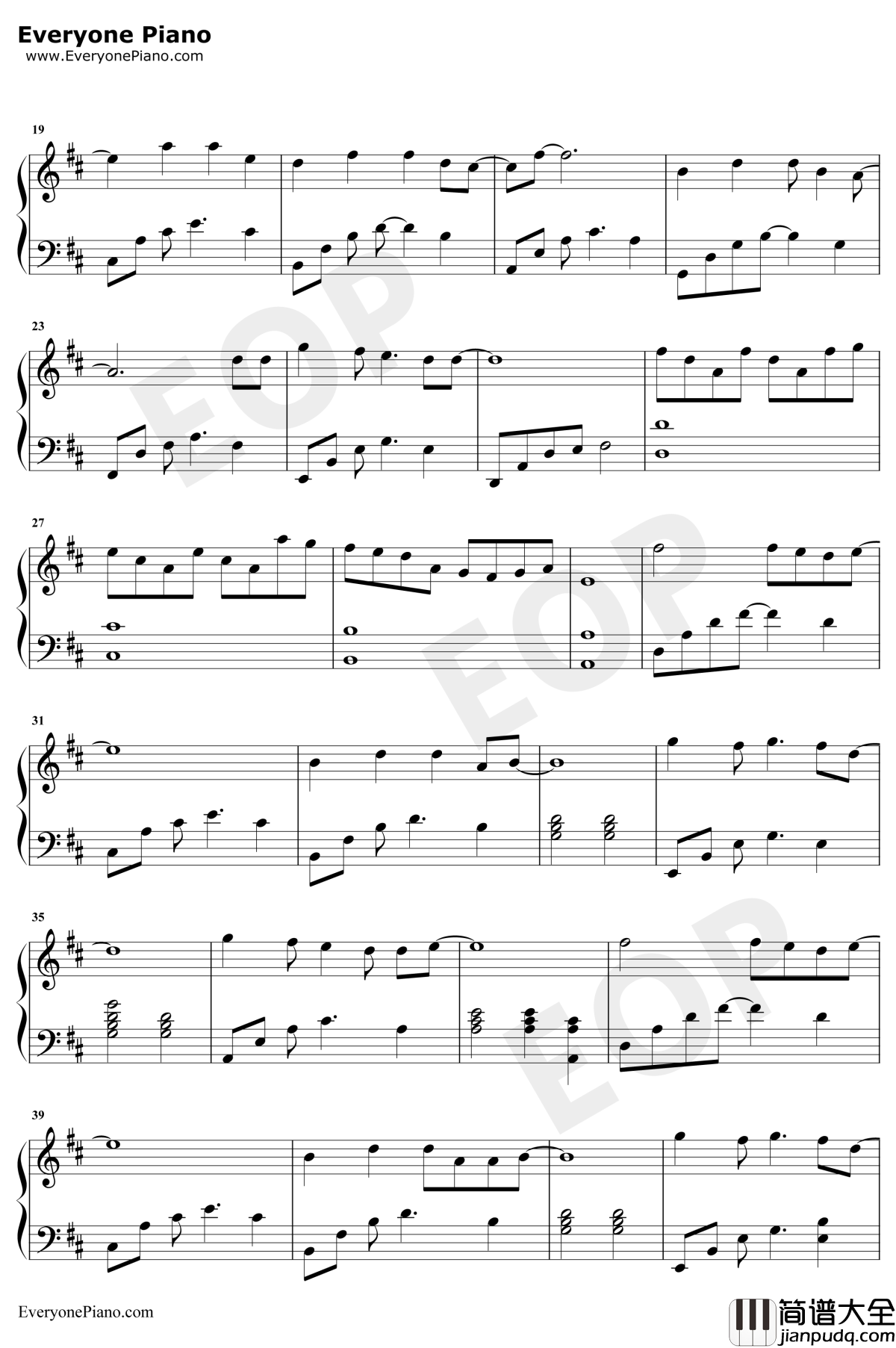 地铁等待钢琴谱_宋孟君_钢琴独奏版