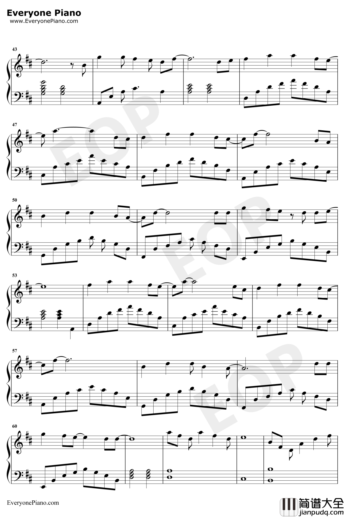 地铁等待钢琴谱_宋孟君_钢琴独奏版