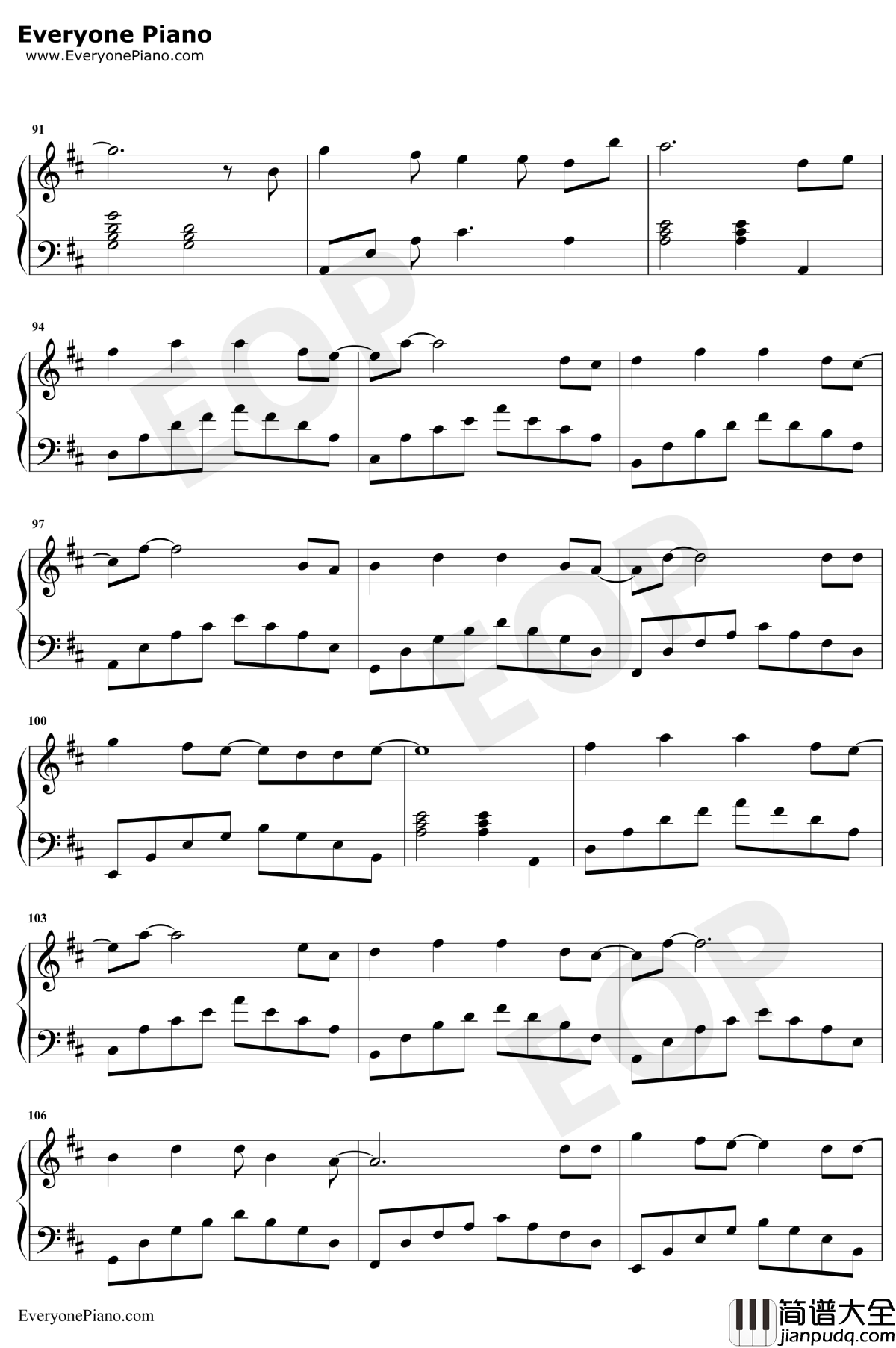 地铁等待钢琴谱_宋孟君_钢琴独奏版