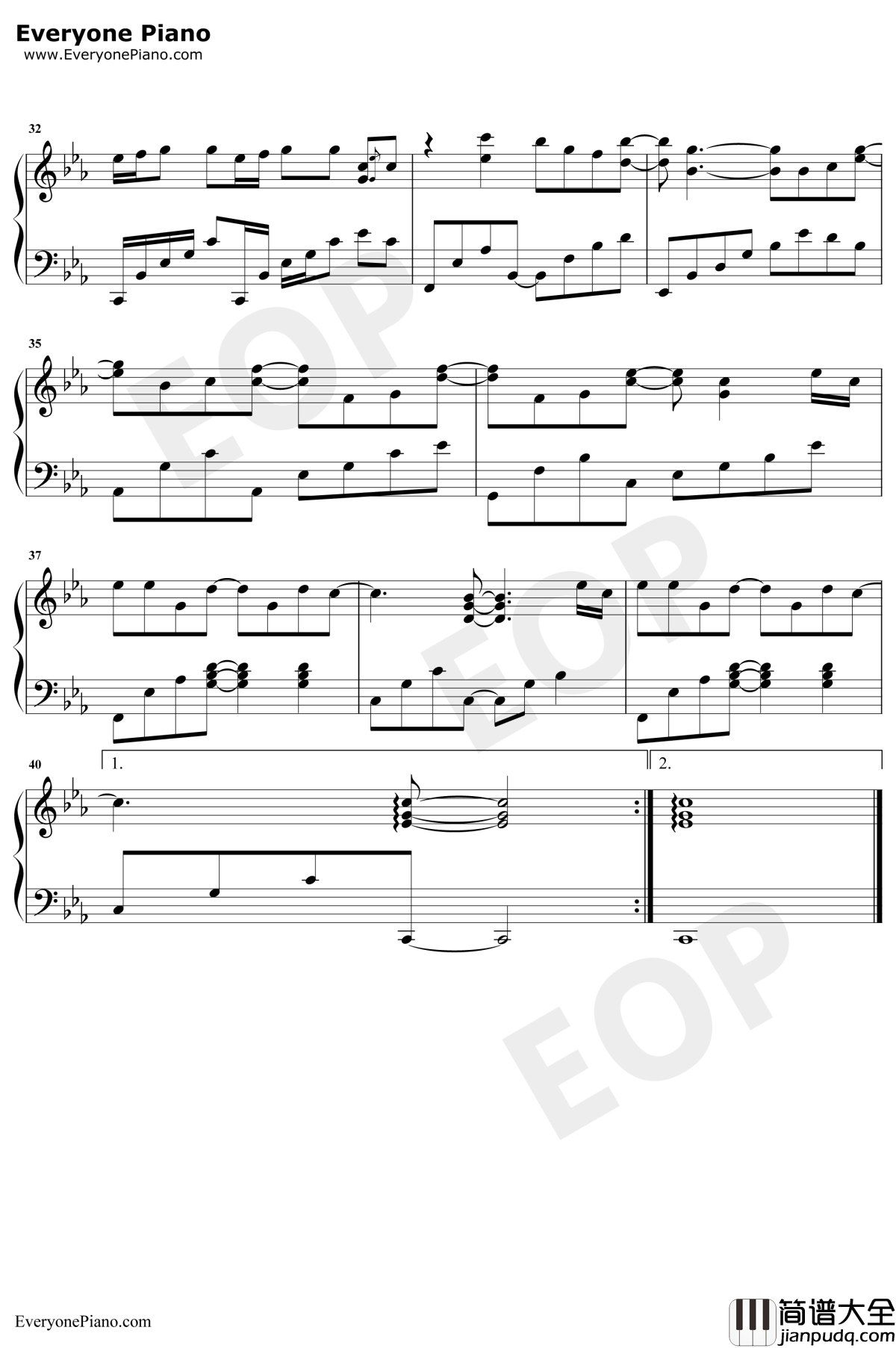 故长安钢琴谱_张靓颖_将夜主题曲