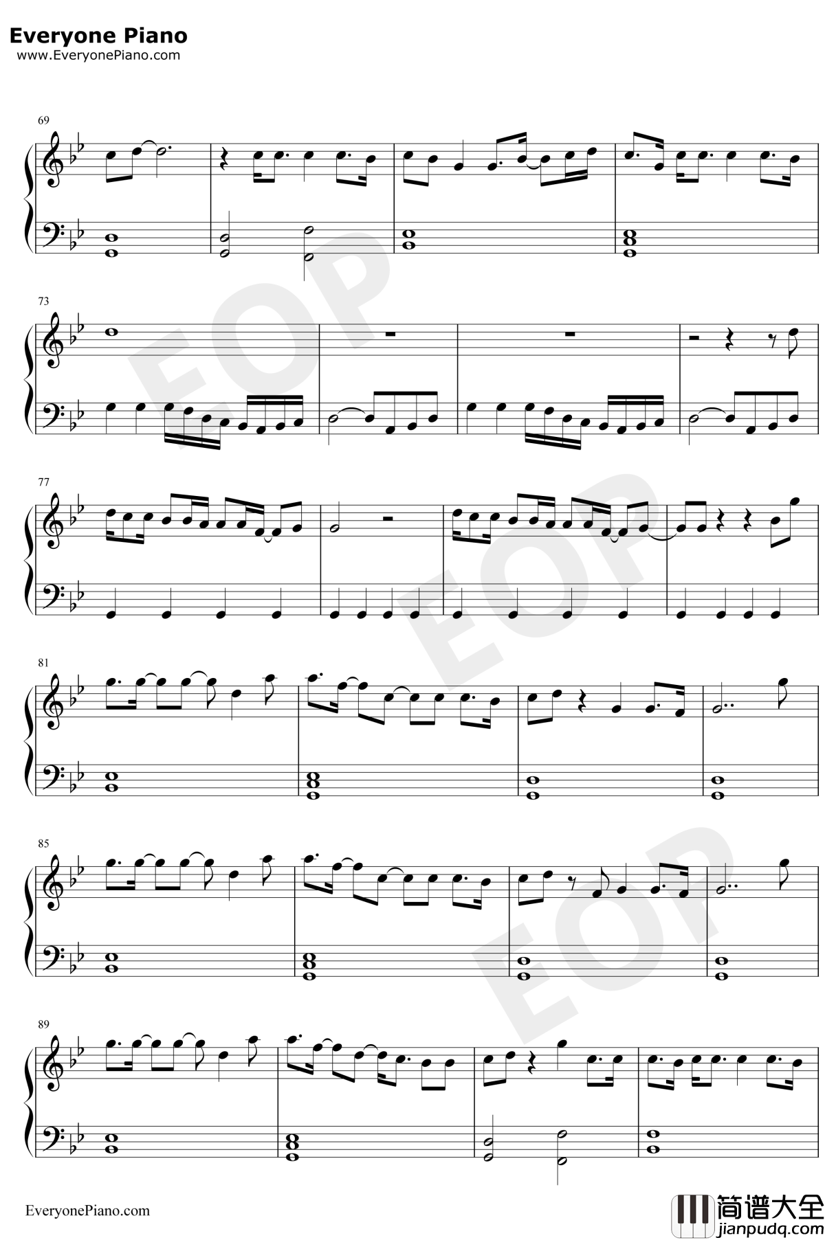 Nothing_Breaks_Like_a_Heart钢琴谱_MarkRonsonMileyCyrus