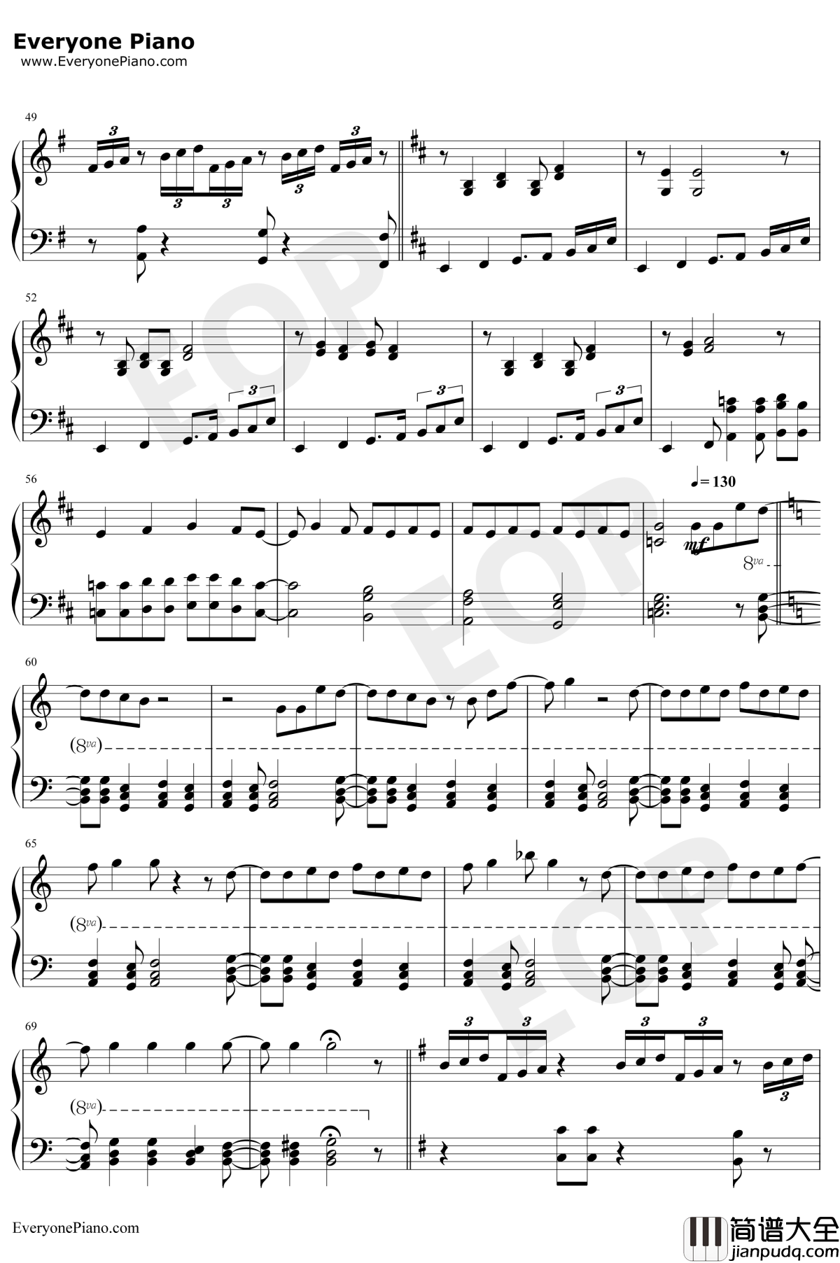 Roundabout钢琴谱_Yes