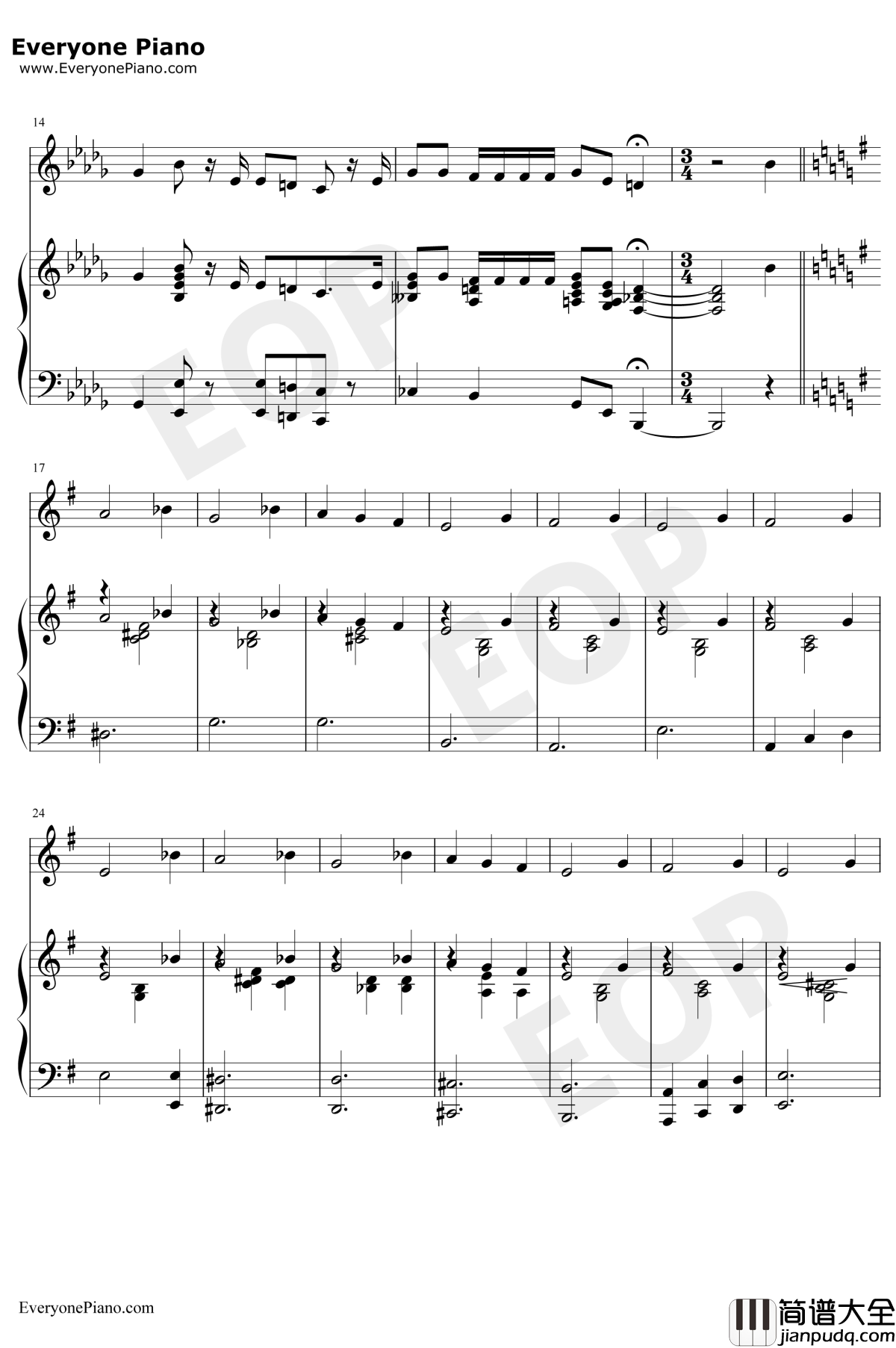 Jack's_Lament钢琴谱_DannyElfman_圣诞夜惊魂OST