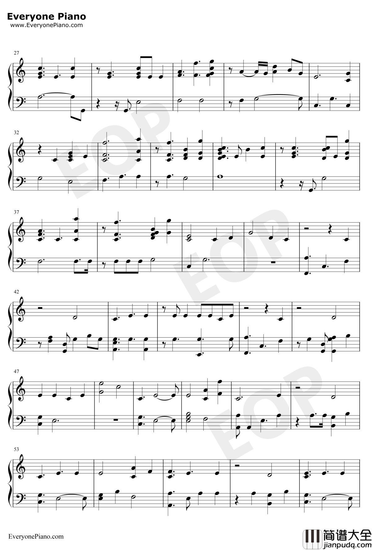 Beach_House钢琴谱_TheChainsmokers