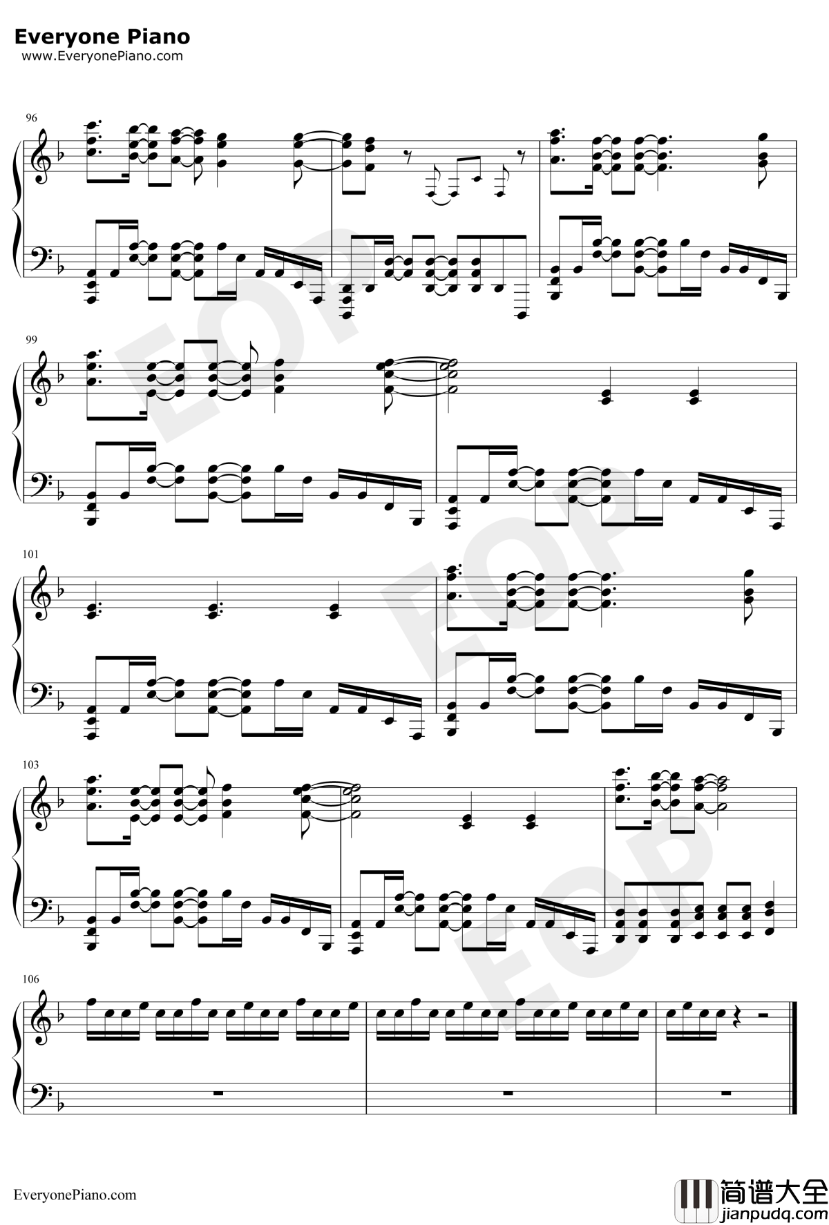 KISS_OF_DEATH钢琴谱_中岛美嘉_DARLINGintheFRANXXOP