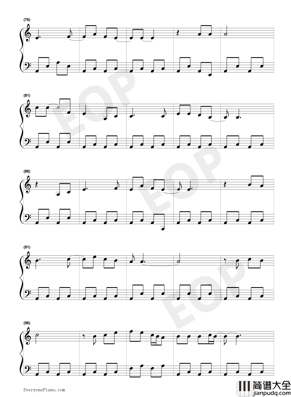 なみだの操钢琴谱_殿さまキングス_涙の操_樱桃小丸子插曲