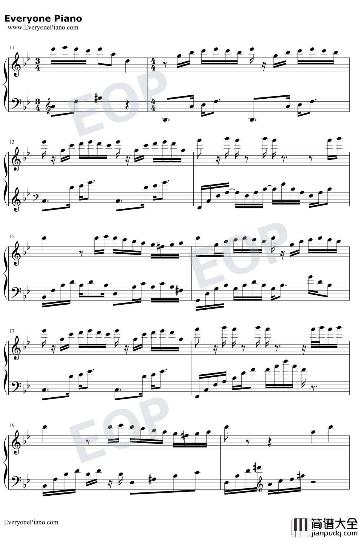 梦中的婚礼绝美版钢琴谱_理查德·克莱德曼_如此华丽的乐曲却也只是一场梦