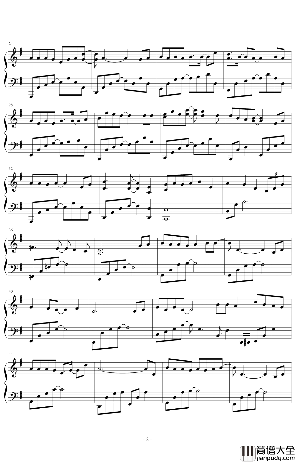 原来占据你内心的人不是我钢琴谱_贺一航_我只是在你内心边缘的角落