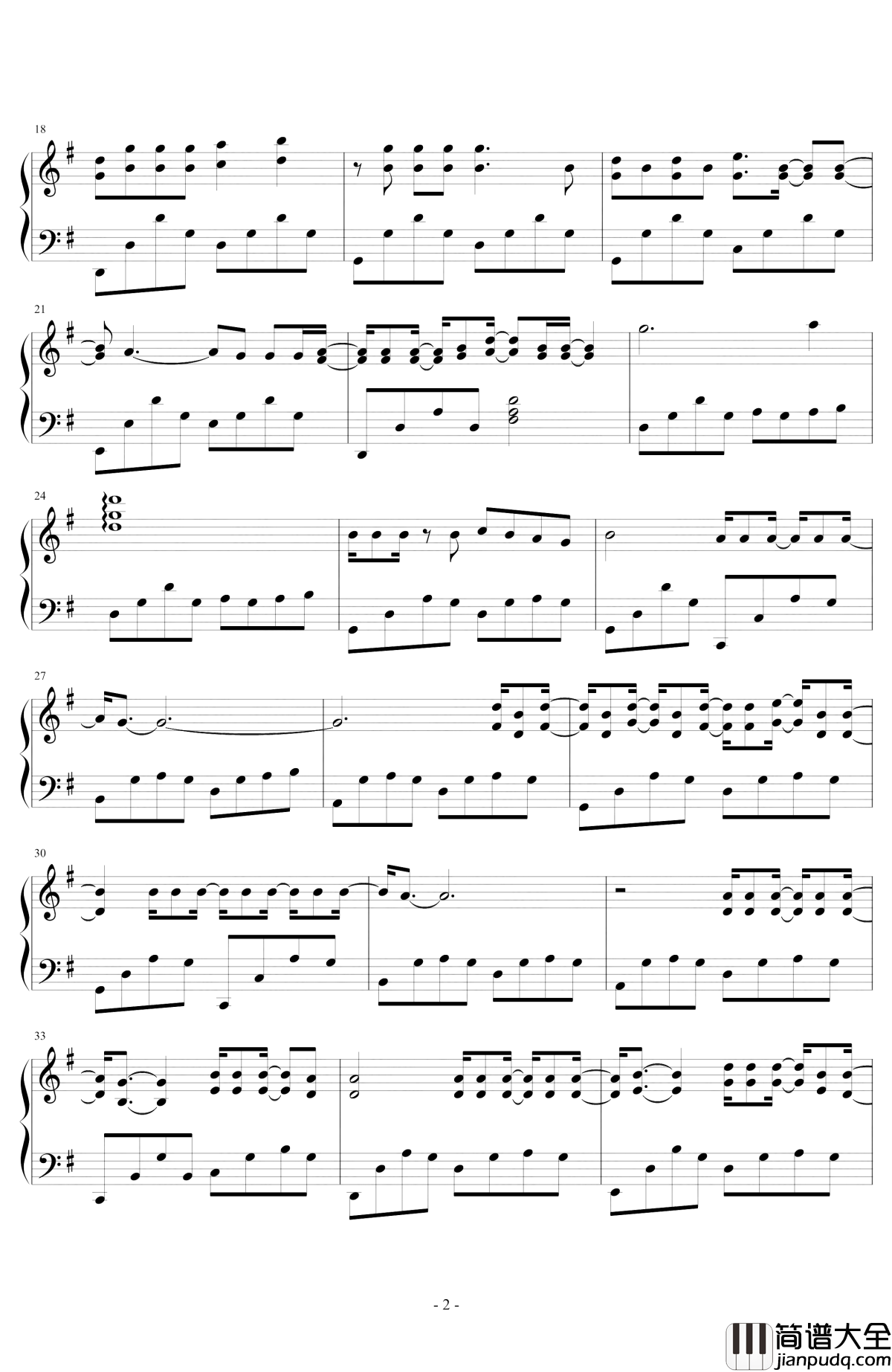 没说什么钢琴谱_张杰_你说的我都听着