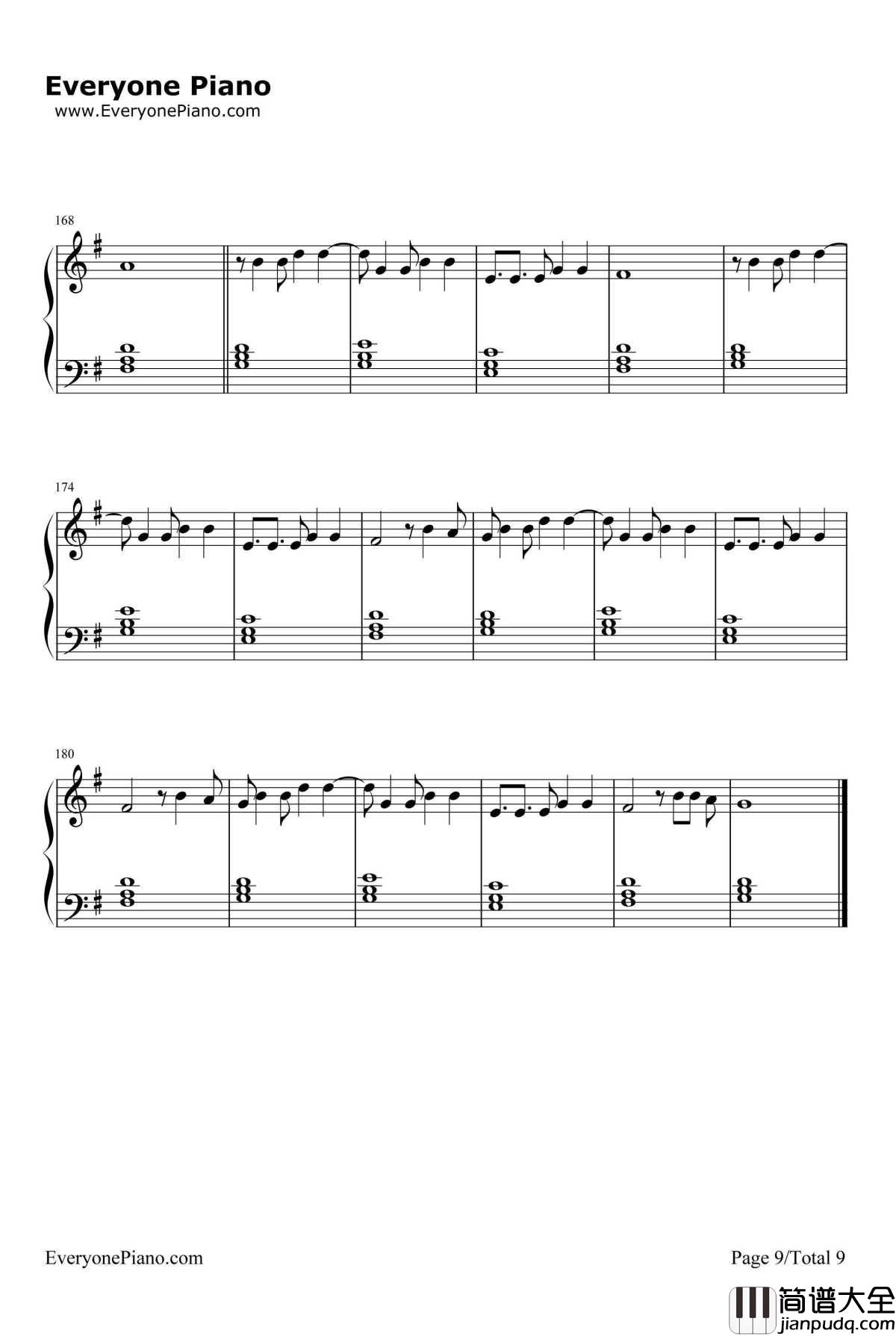 I'm_the_One钢琴谱_DJKhaled