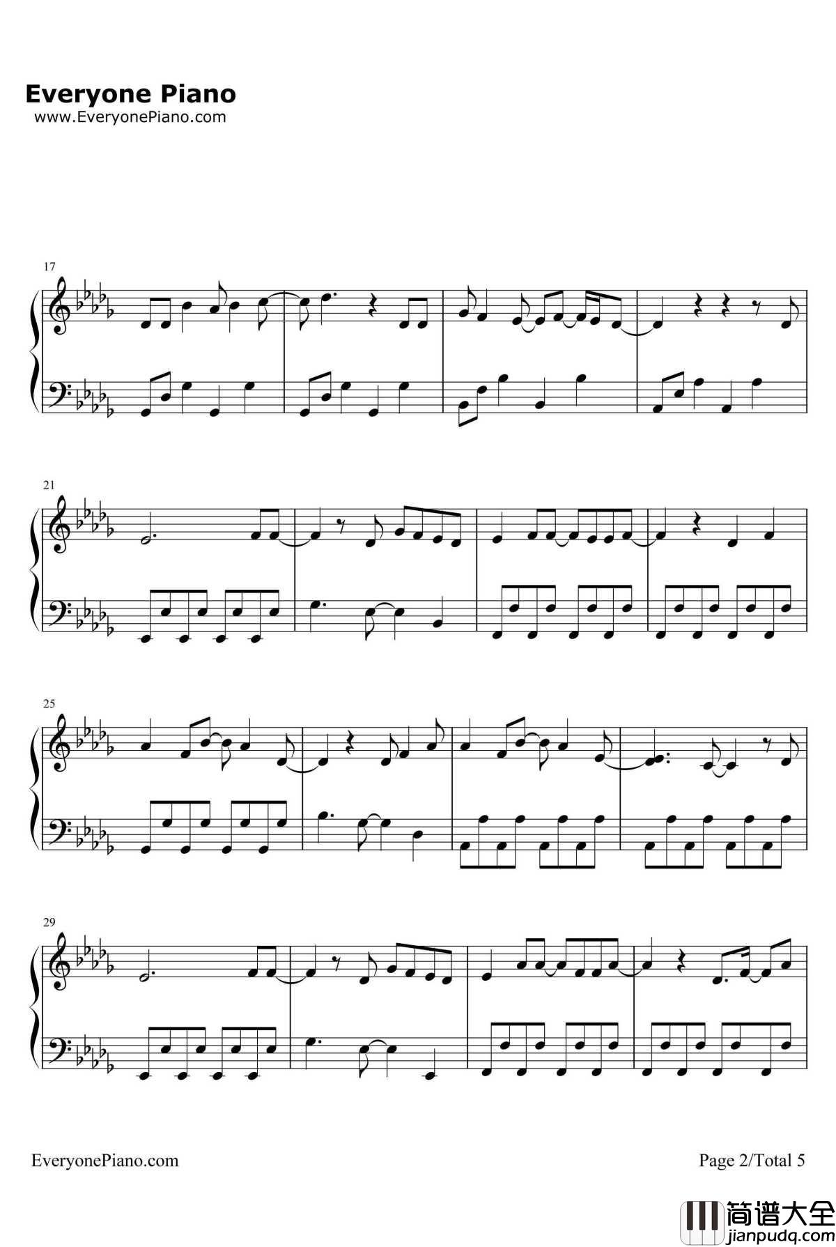 ファイター钢琴谱_BUMPOFCHICKEN_3月的狮子ED