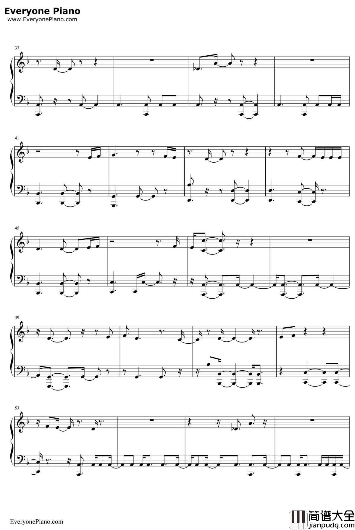 Beyond_My_Beloved_Horizon钢琴谱_HansZimmer&KlausBadelt_加勒比海盗5:死无对证